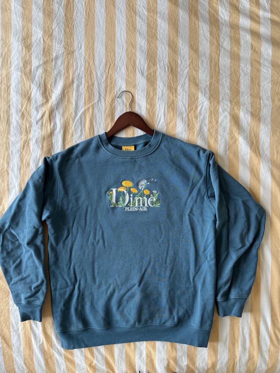 Dime Classic Allergies Crewneck 'Real Teal' Size US S / EU 44-46 / 1 - 1 Thumbnail