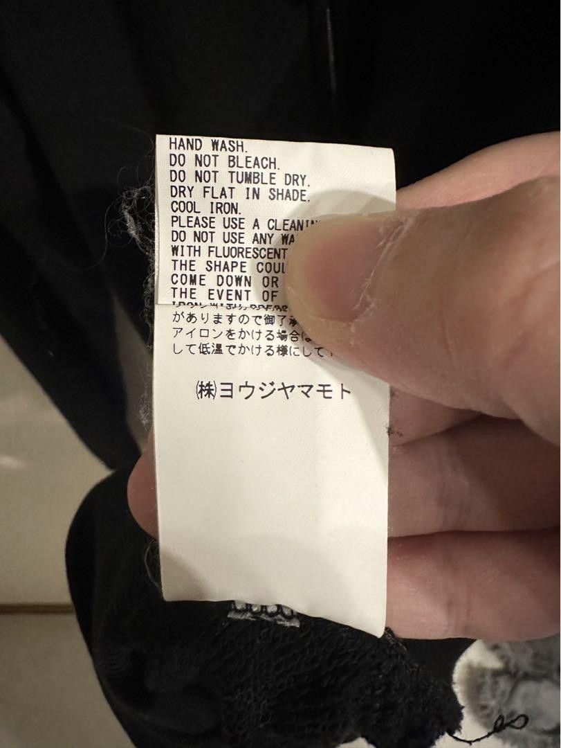 Yohji Yamamoto yohji yamamoto pour homme ground y back print hoodie Size US L / EU 52-54 / 3 - 3 Thumbnail