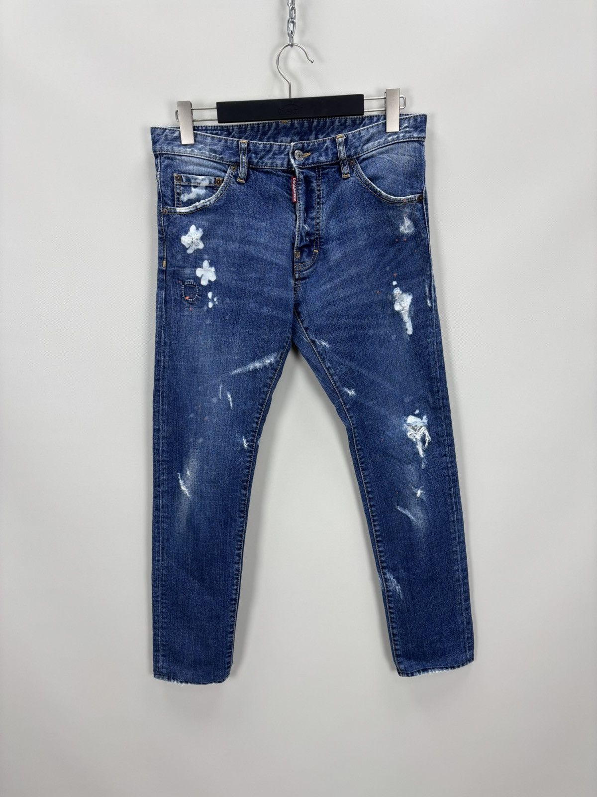 Dsquared2 Mens jeans Dsquared2 Size 48 Color Blue Size US 32 / EU 48 - 1 Thumbnail