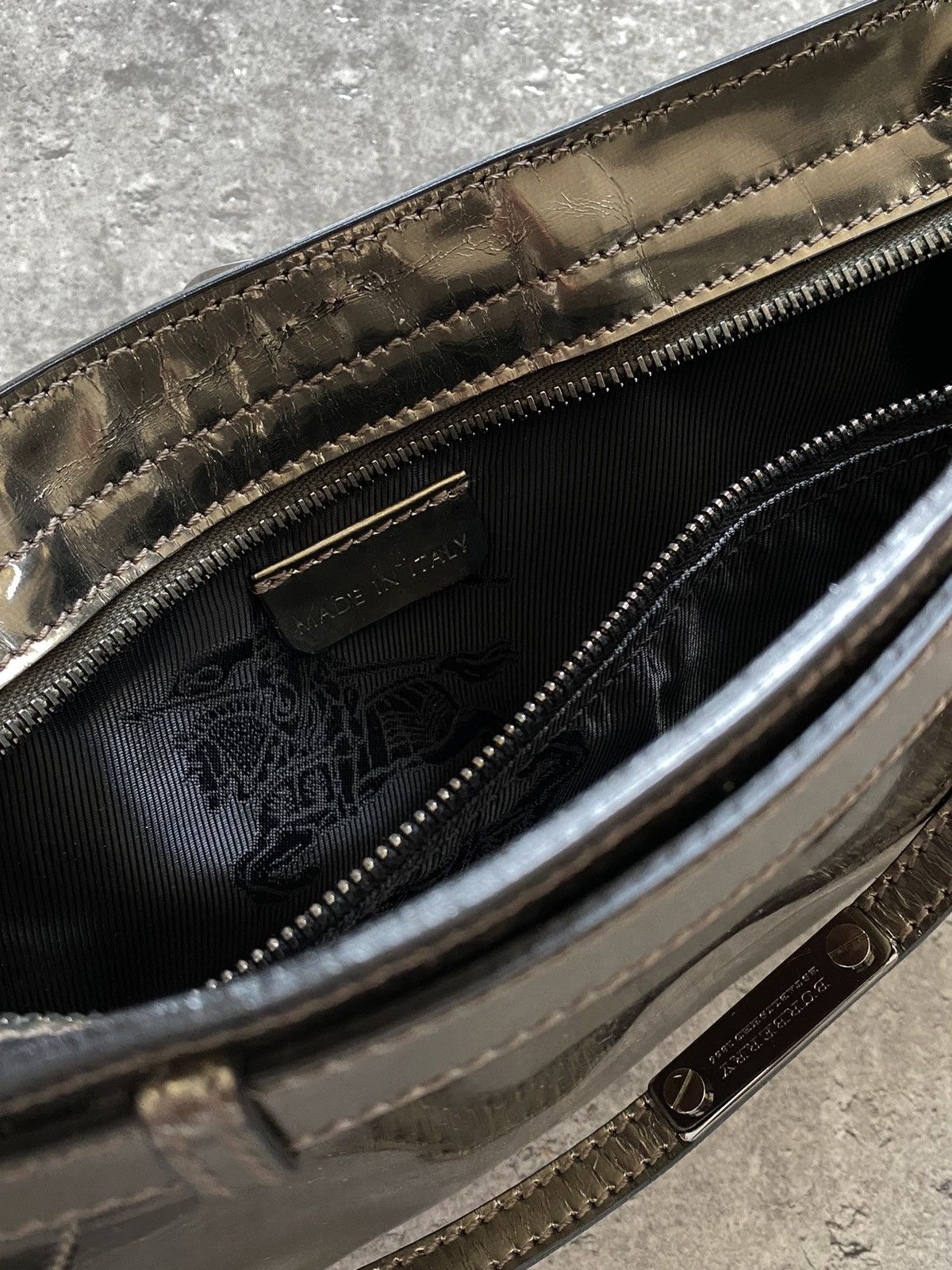 Burberry Burberry Leather Metallic Clutch Size ONE SIZE - 6 Thumbnail