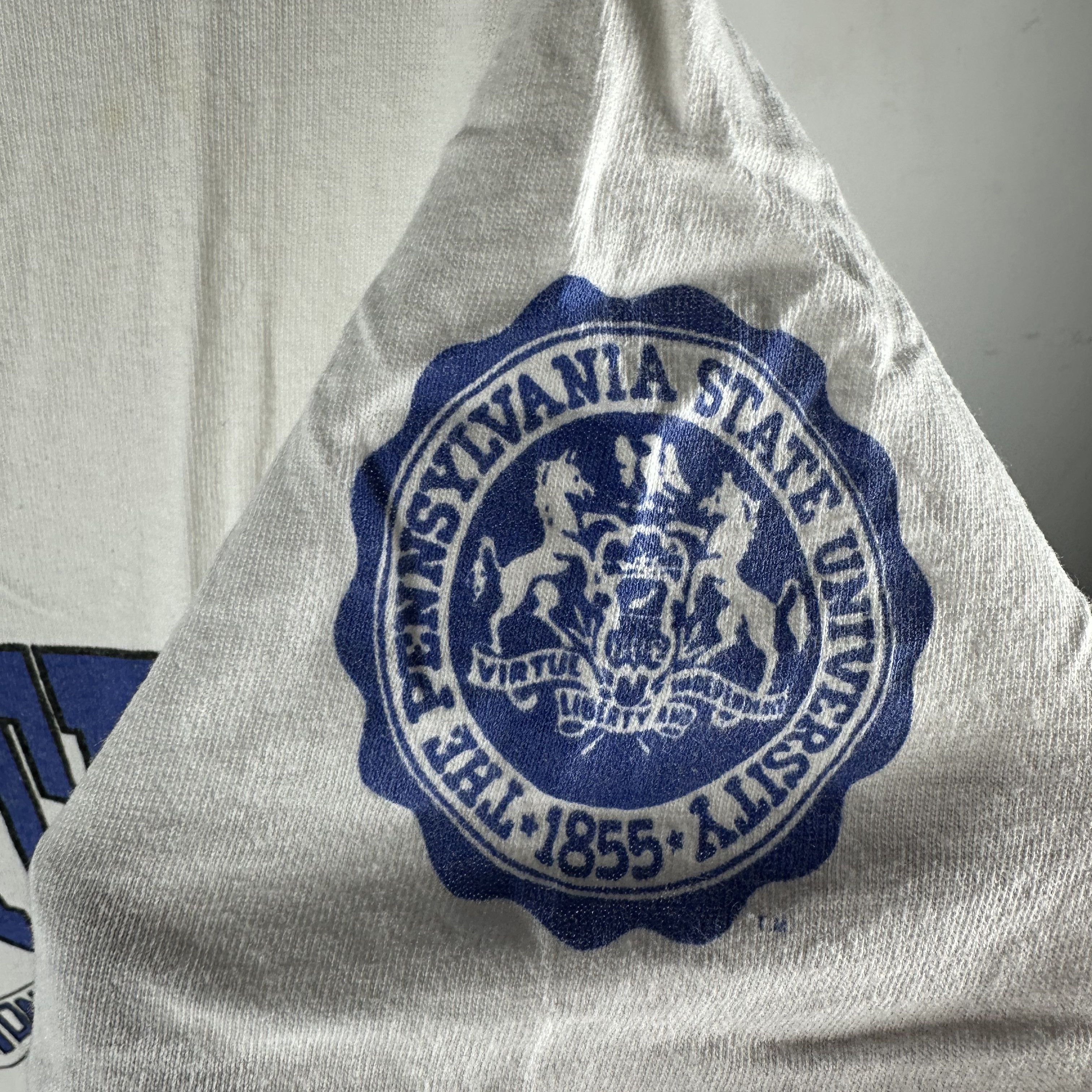 Vintage Vintage 90s Penn State Nittany Lions NCAA AOP T-shirt Size US M / EU 48-50 / 2 - 6 Thumbnail