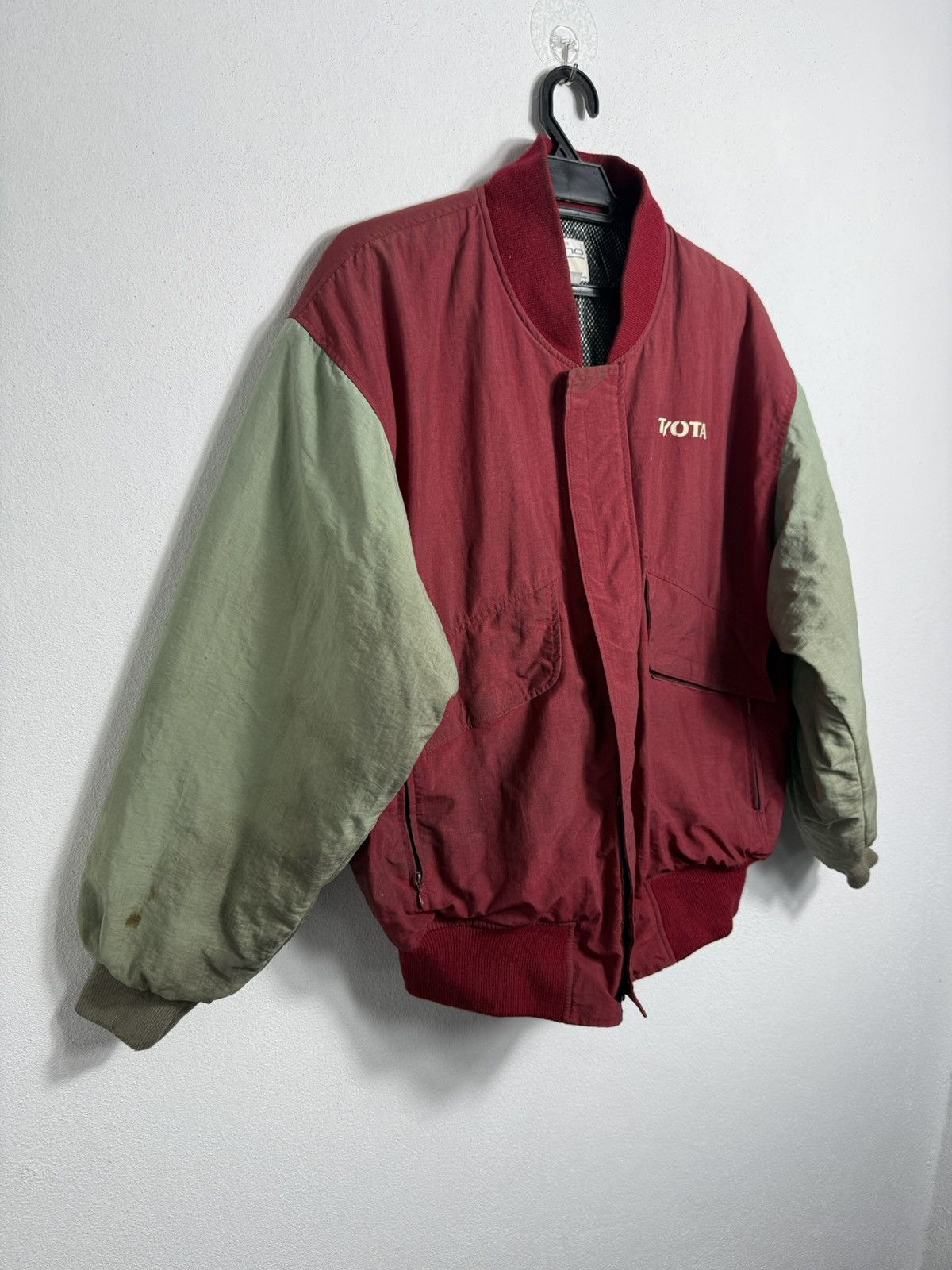Japanese Brand VINTAGE TOYOTA TECNO RACING DEVELOPMENT TRD BOMBER JACKET Size US M / EU 48-50 / 2 - 3 Thumbnail