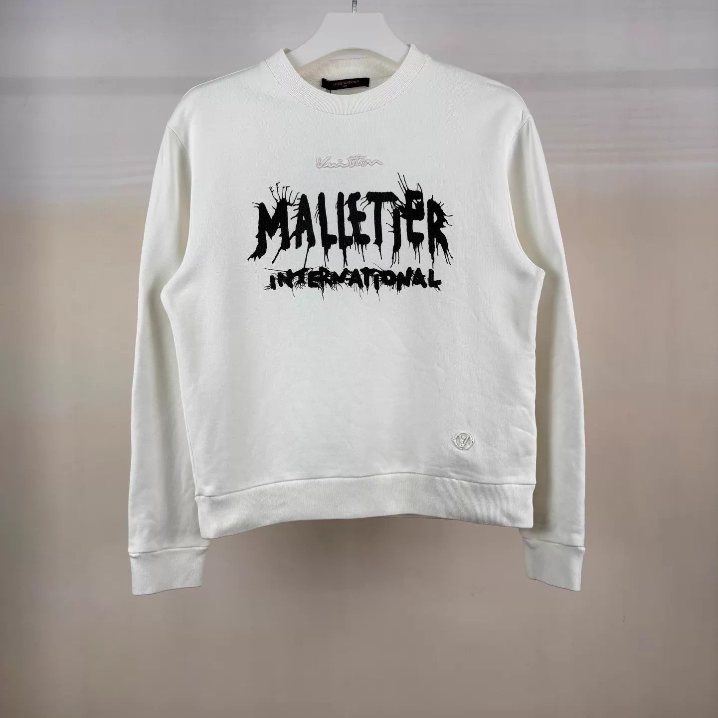 Louis Vuitton LV Graffiti Logo Sweatshirt M Near Mint 100% Cotton Size US M / EU 48-50 / 2 - 1 Thumbnail