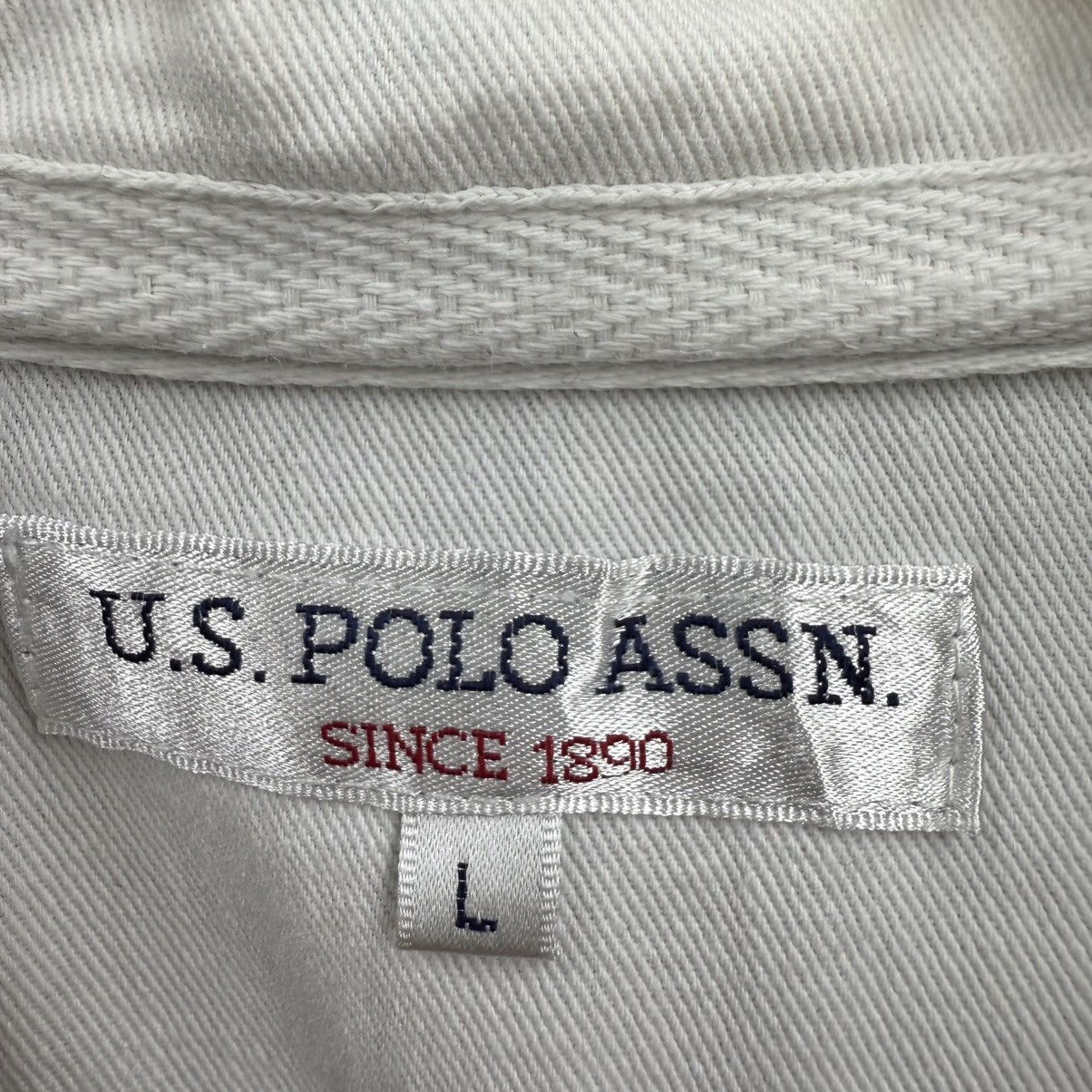 U.S. Polo Assn. Vintage U.S Polo Assn Long Polo Shirt grey Pony Size US M / EU 48-50 / 2 - 4 Thumbnail