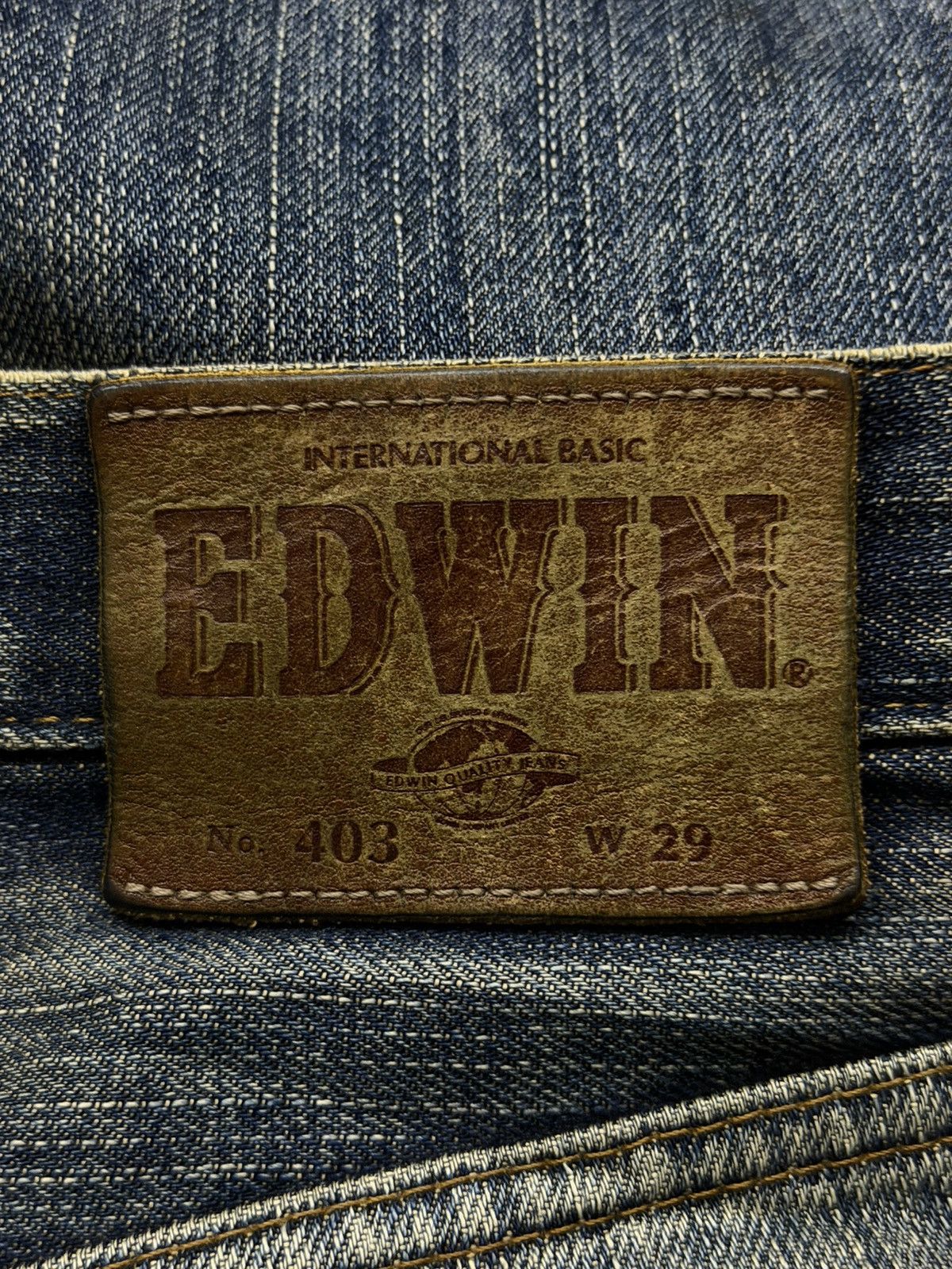 Edwin Vintage EDWIN 403 International Basic Japan Denim | W30 Size US 30 / EU 46 - 11 Thumbnail