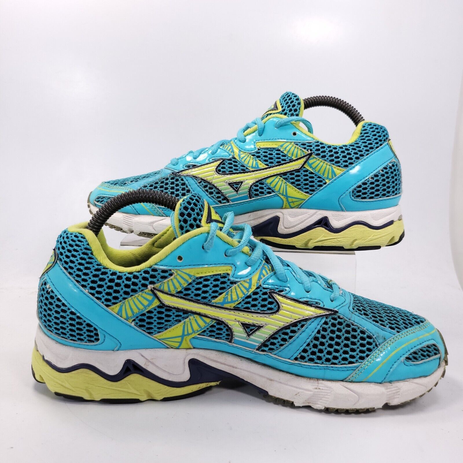 Mizuno Mizuno Wave Elixir 6 Shoe Women Size 9 8KN-14934 Blue Yellow Size US 9 / IT 39 - 6 Thumbnail