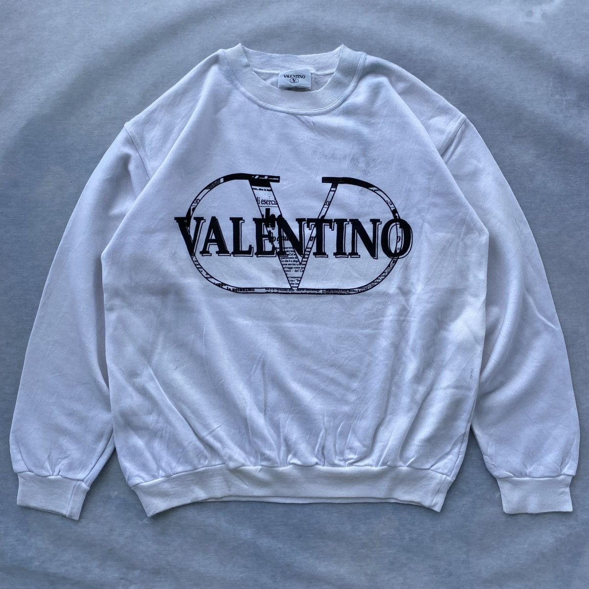 Valentino Vintage Valentino Garavani Sweatshirt Size US M / EU 48-50 / 2 - 1 Thumbnail