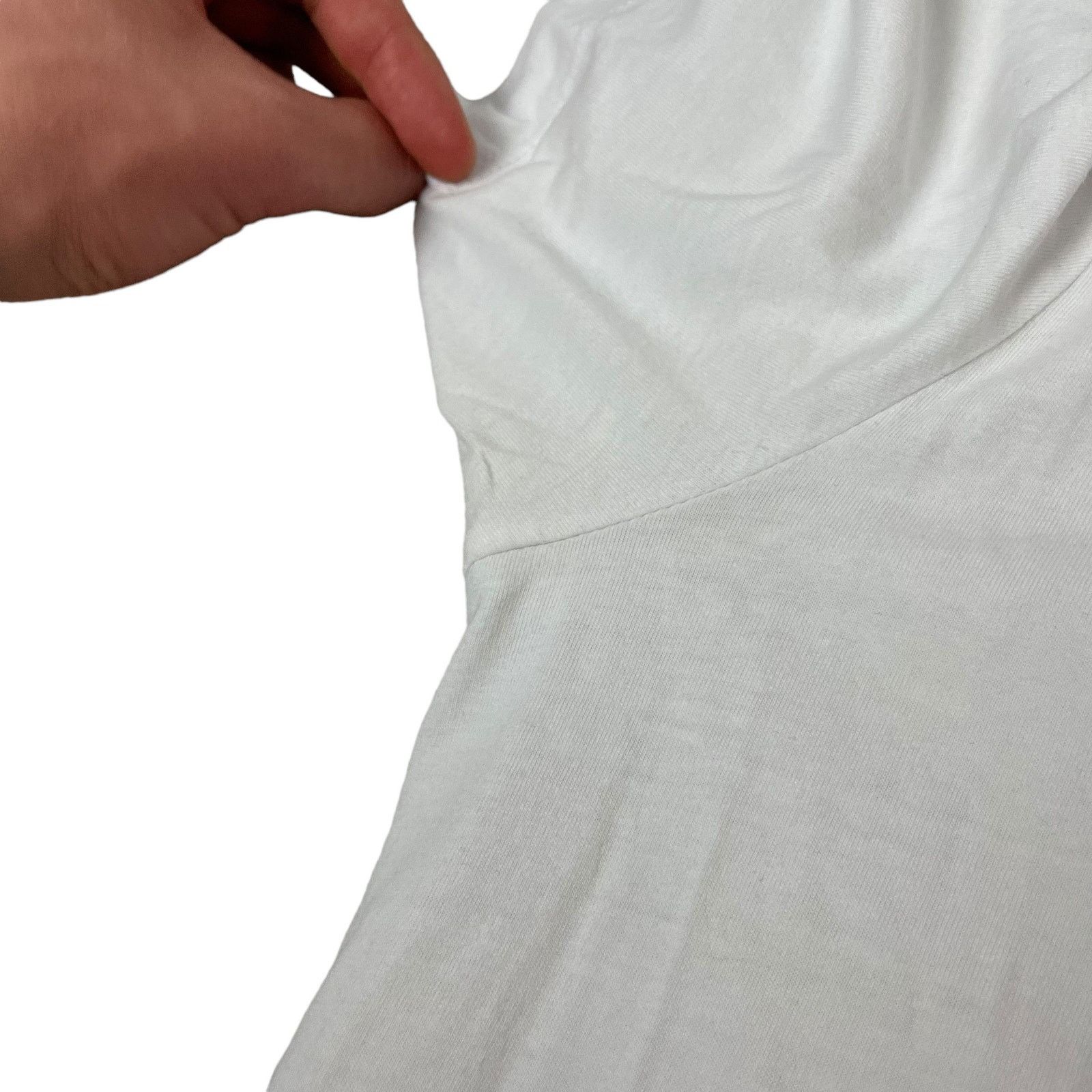 MCQ MCQ White Cotton Short Sleeve T-Shirt Size US XXL / EU 58 / 5 - 10 Thumbnail