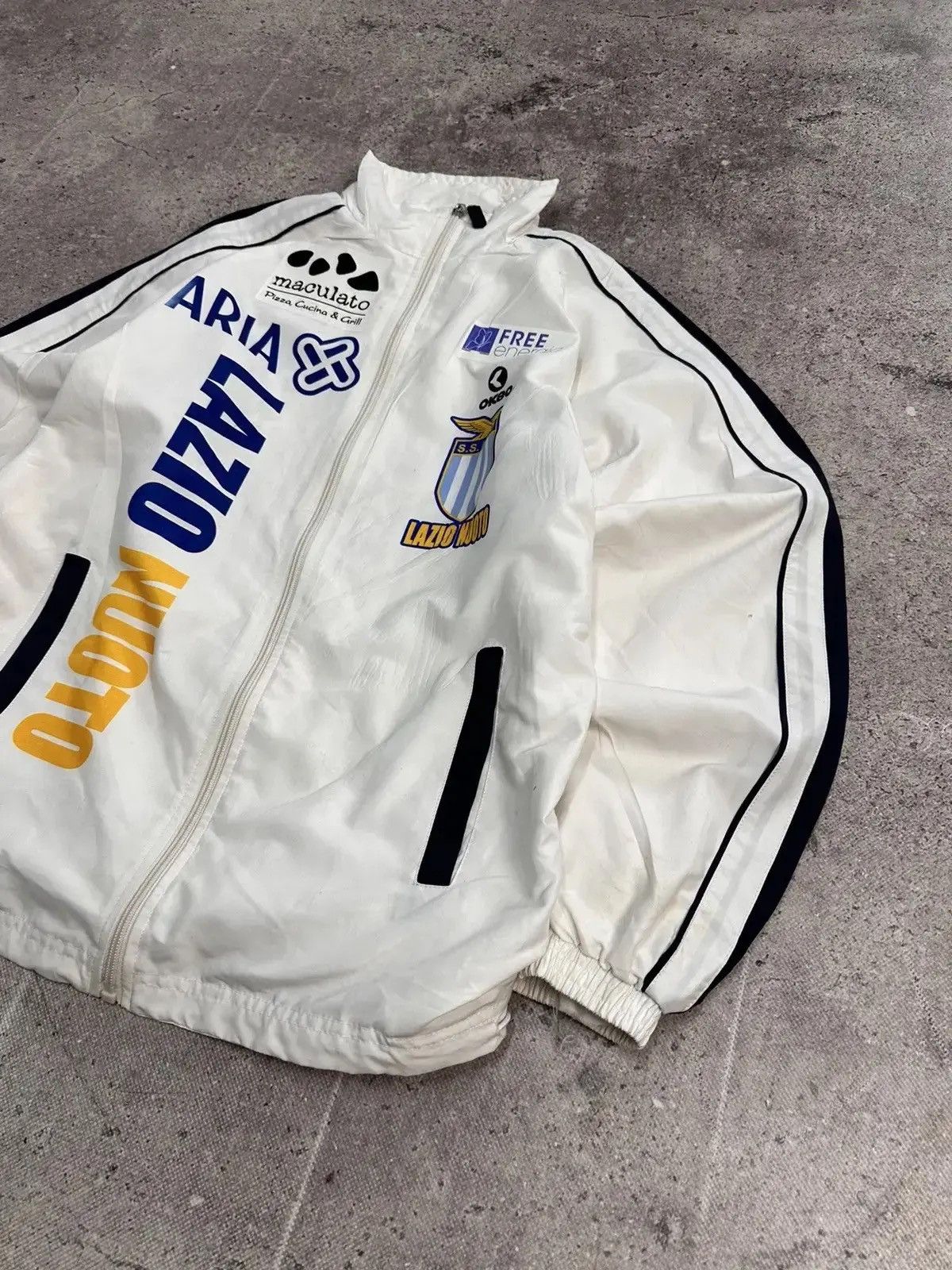 Japanese Brand × Vintage SALE💣💣Nike Lazio vintage zip hoodie football Soccer Jersey Size US S / EU 44-46 / 1 - 5 Thumbnail