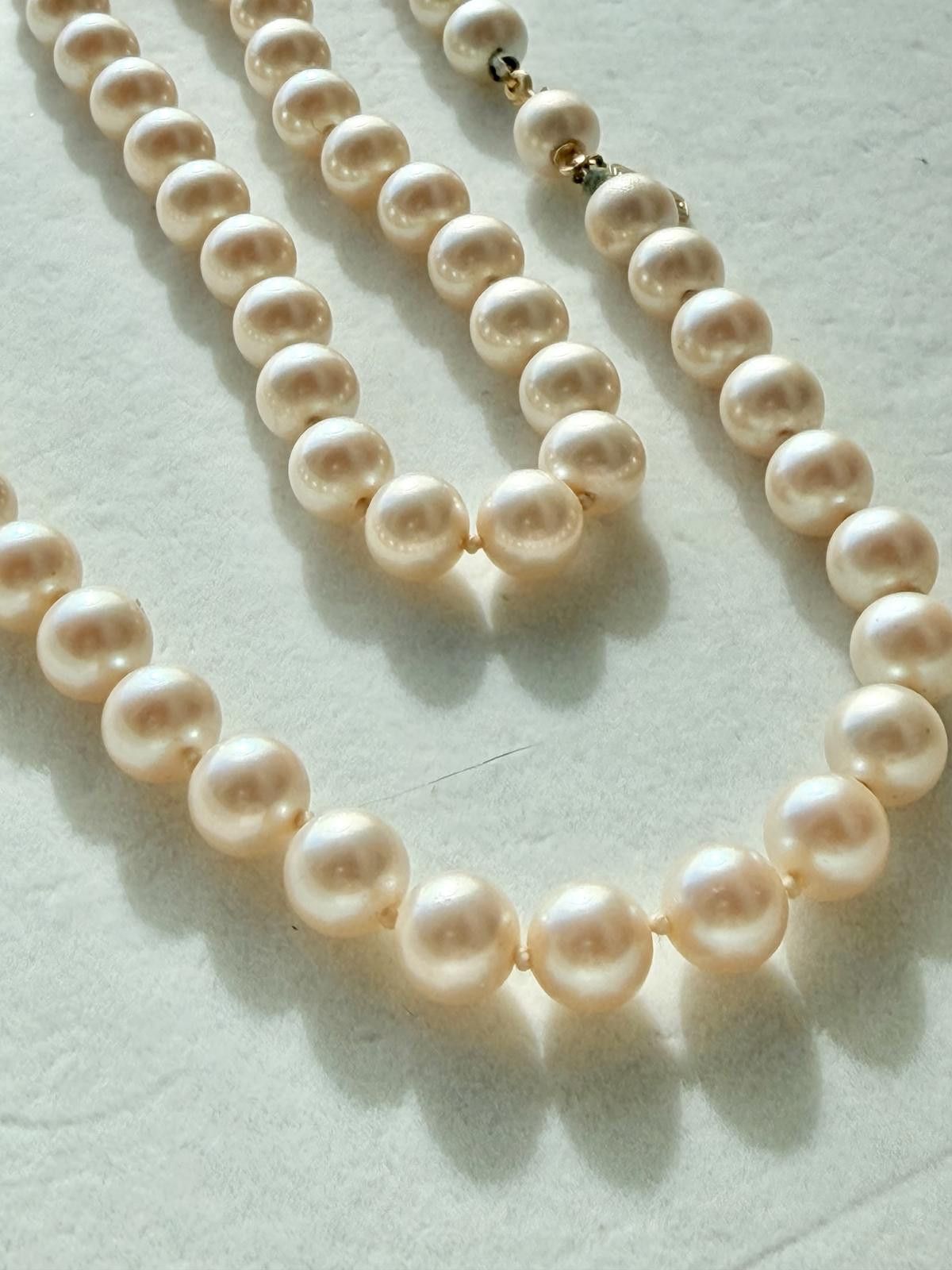 Marvel Comics Vintage Marvella Faux Pearl Necklace (Mid-Century / 70s–80s) Size ONE SIZE - 5 Thumbnail