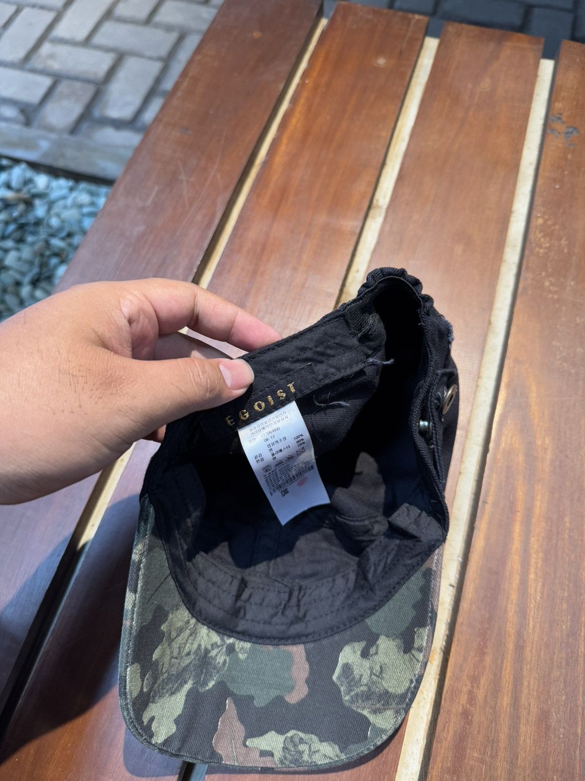 If Six Was Nine × Japanese Brand × Le Grande Bleu (L.G.B.) Japanese Studded Army Cadet Hats Size ONE SIZE - 6 Thumbnail