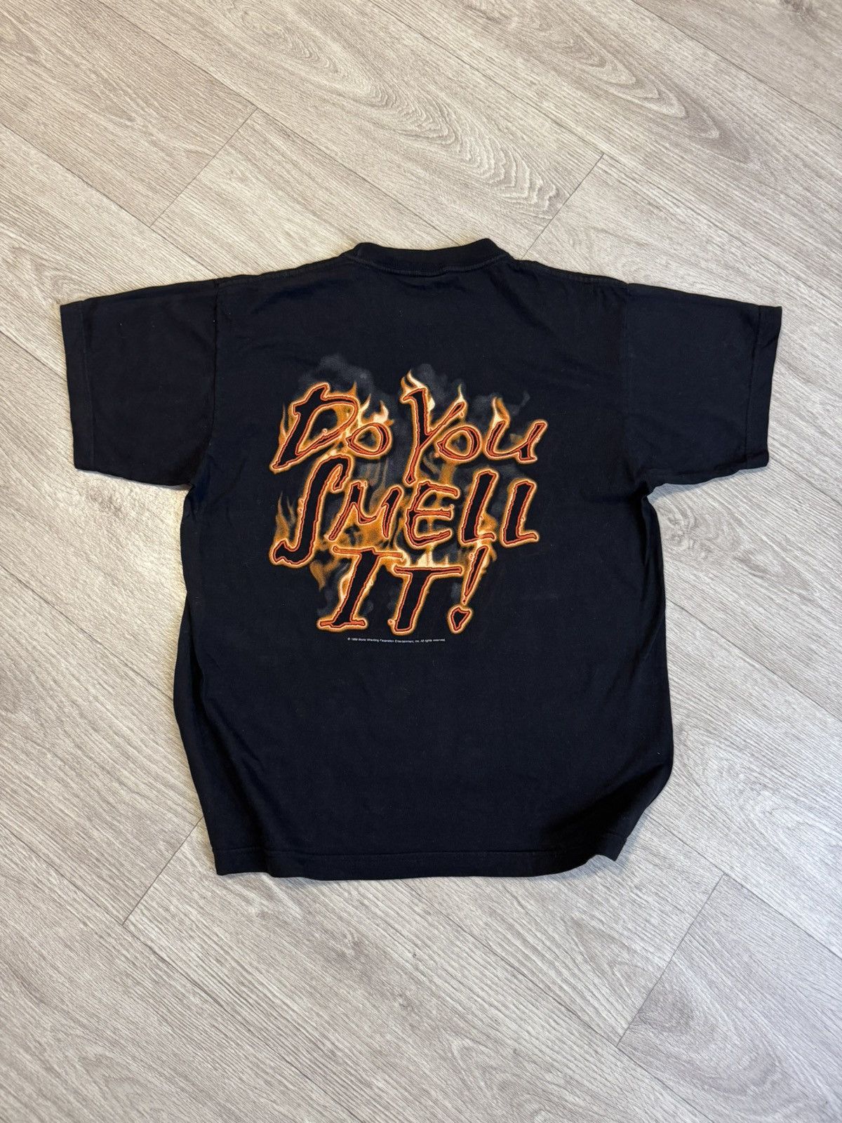 WWE 🔷Vintage “The Rock” Do you smell it WWF 1999 T-shirt🔷 Size US S / EU 44-46 / 1 - 5 Thumbnail
