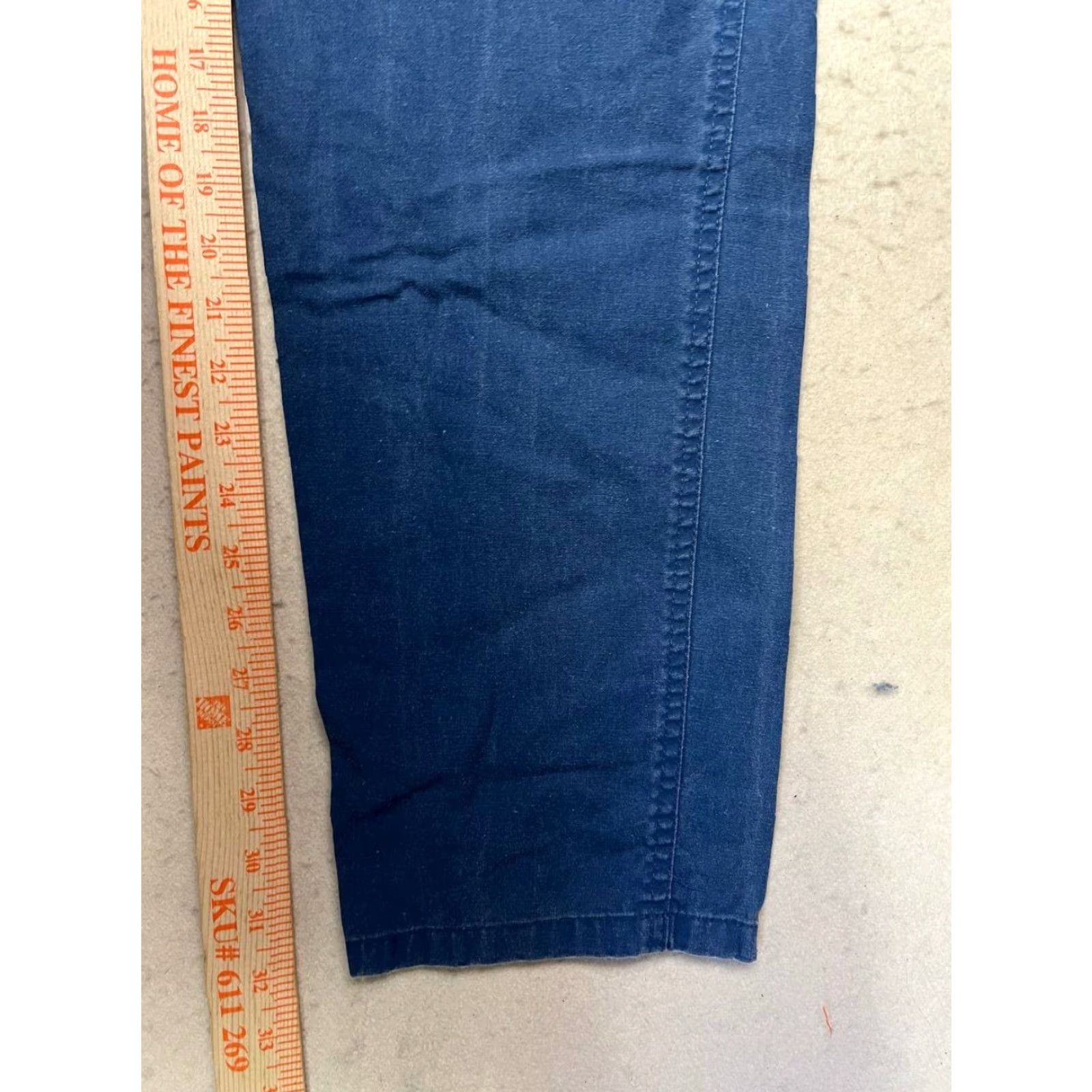 Vintage VINTAGE Urban Pipeline Pants Flat Front Slim Fit 100% Cotton Men Large Blue Dress Flat Front Slimming Shirts? Sorry. Size US 33 - 4 Thumbnail