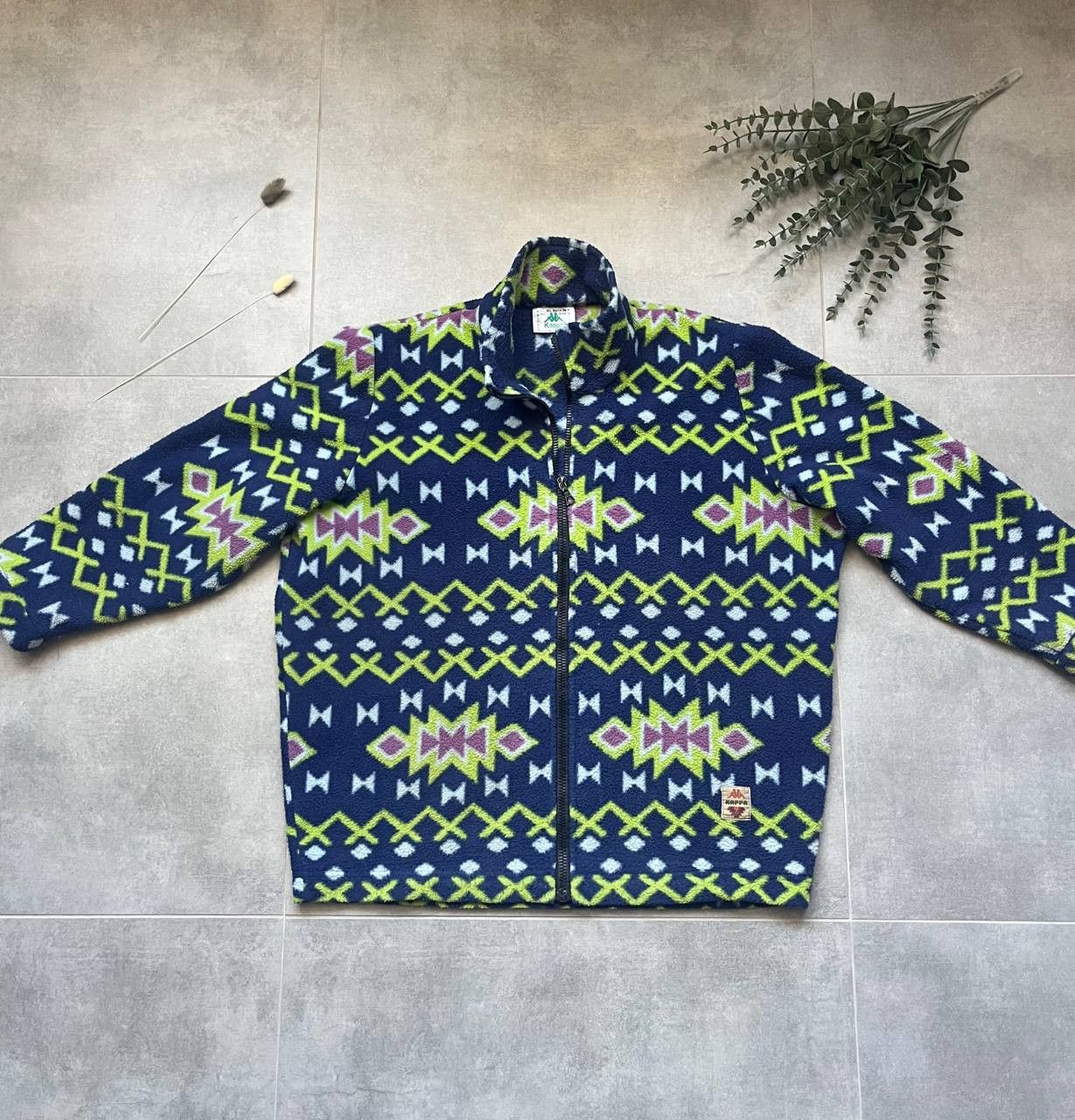 Kappa Vintage Kappa Fleece Zip-Up Jacket 90s Size US M / EU 48-50 / 2 - 1 Thumbnail