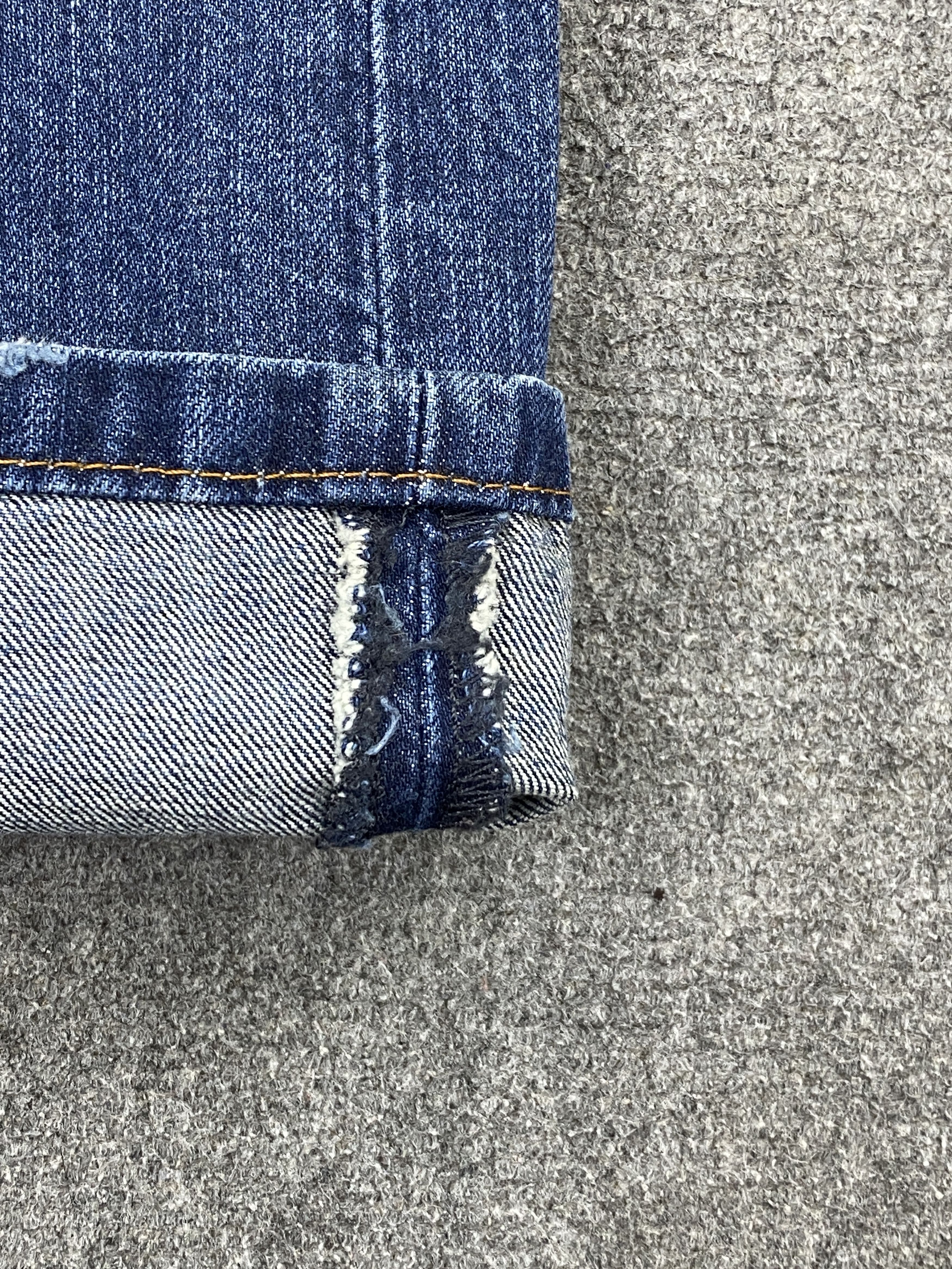 Levi's Vintage Levis 527 Distressed Flared Jeans DP2591 Size US 37 - 13 Thumbnail