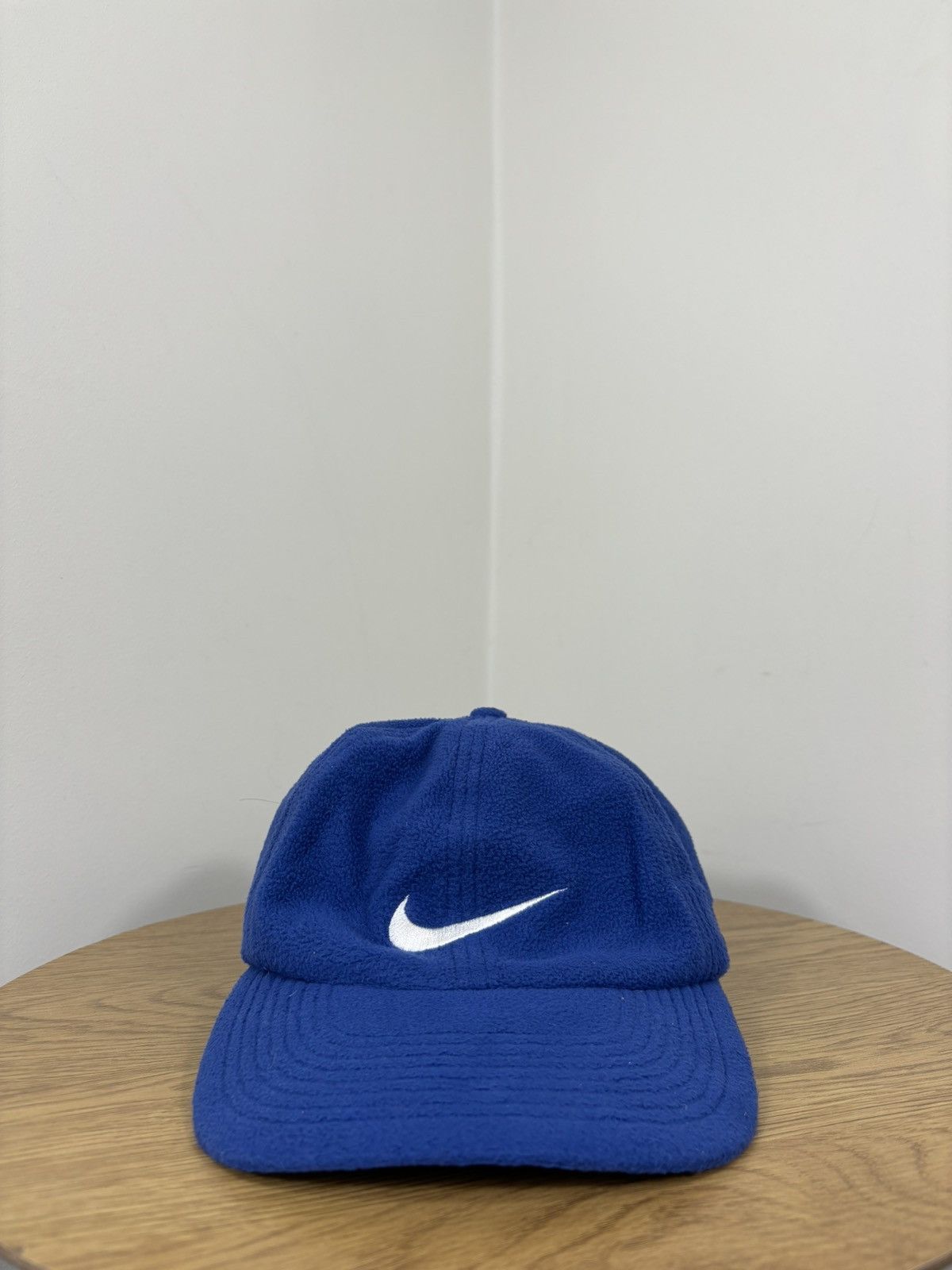 Nike Vintage 90s Nike Y2K Swoosh Cozy Hype Cap Hat Size ONE SIZE - 3 Thumbnail