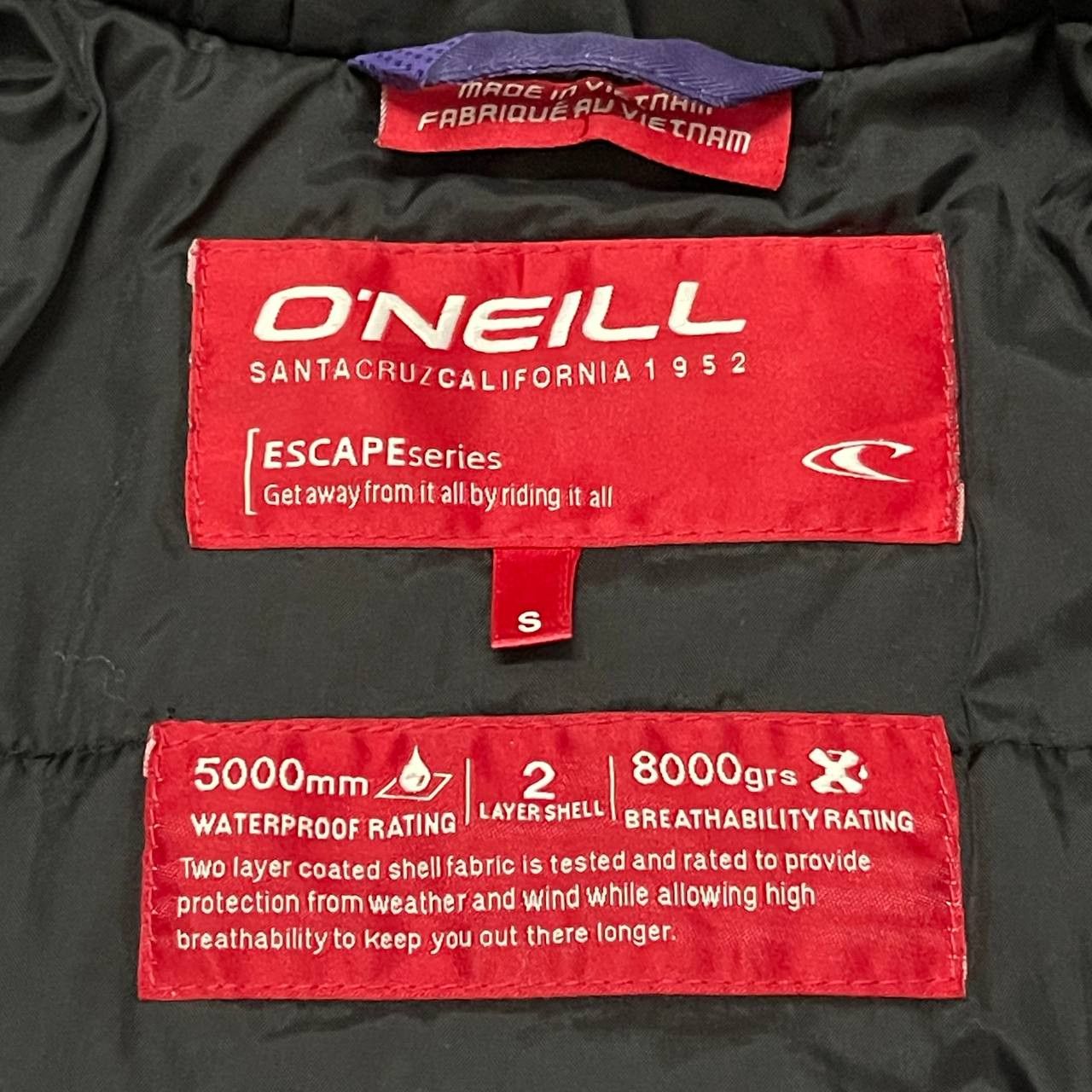 O'Neill Vintage Oneil Santa Cruz Fur Hooded Jacket Nylon Size US S / EU 44-46 / 1 - 14 Thumbnail
