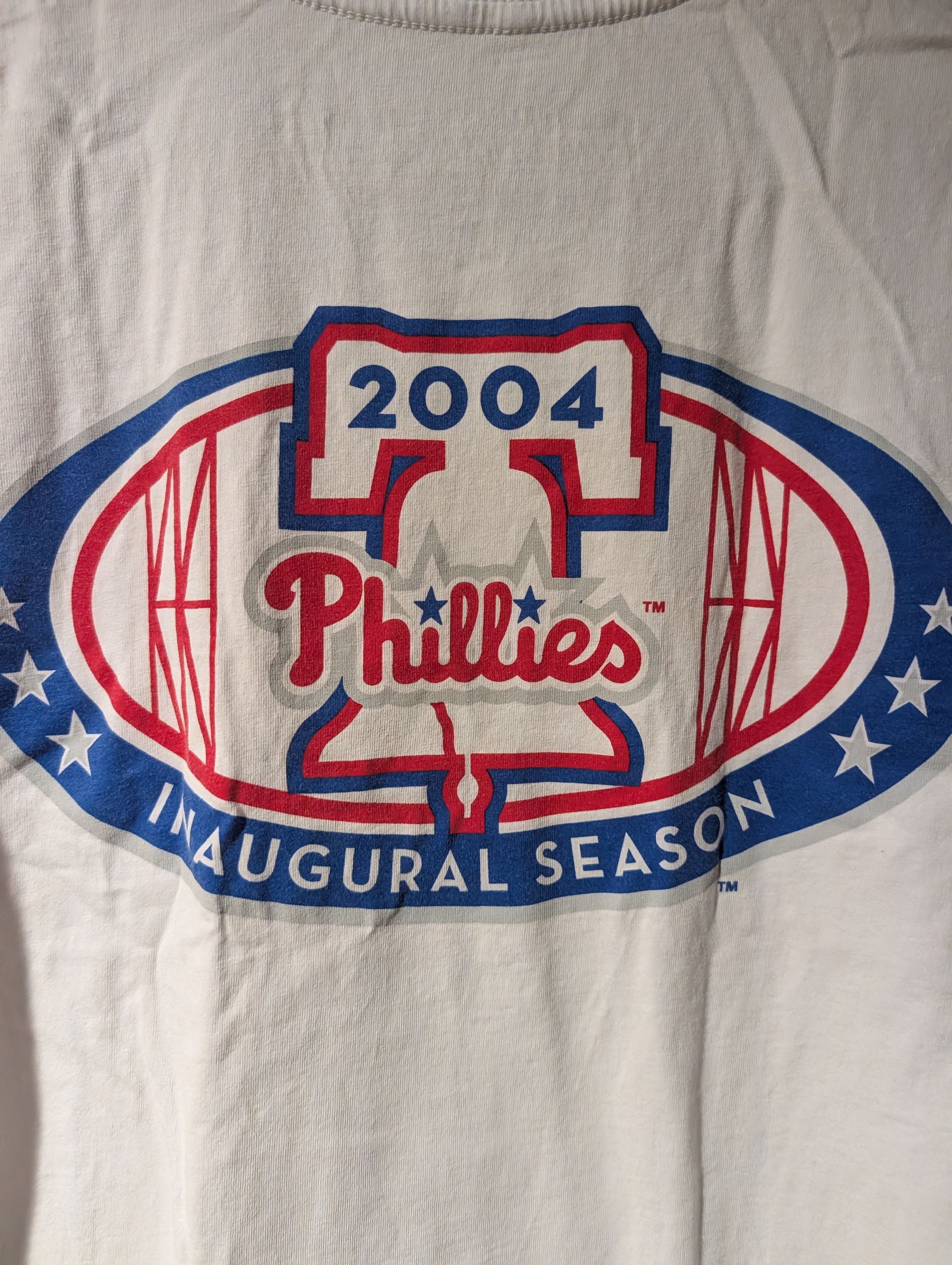 Mitchell & Ness Mitchell & Ness Philadelphia Phillies 2004 Inaugural T-Shirt Size US M / EU 48-50 / 2 - 6 Thumbnail