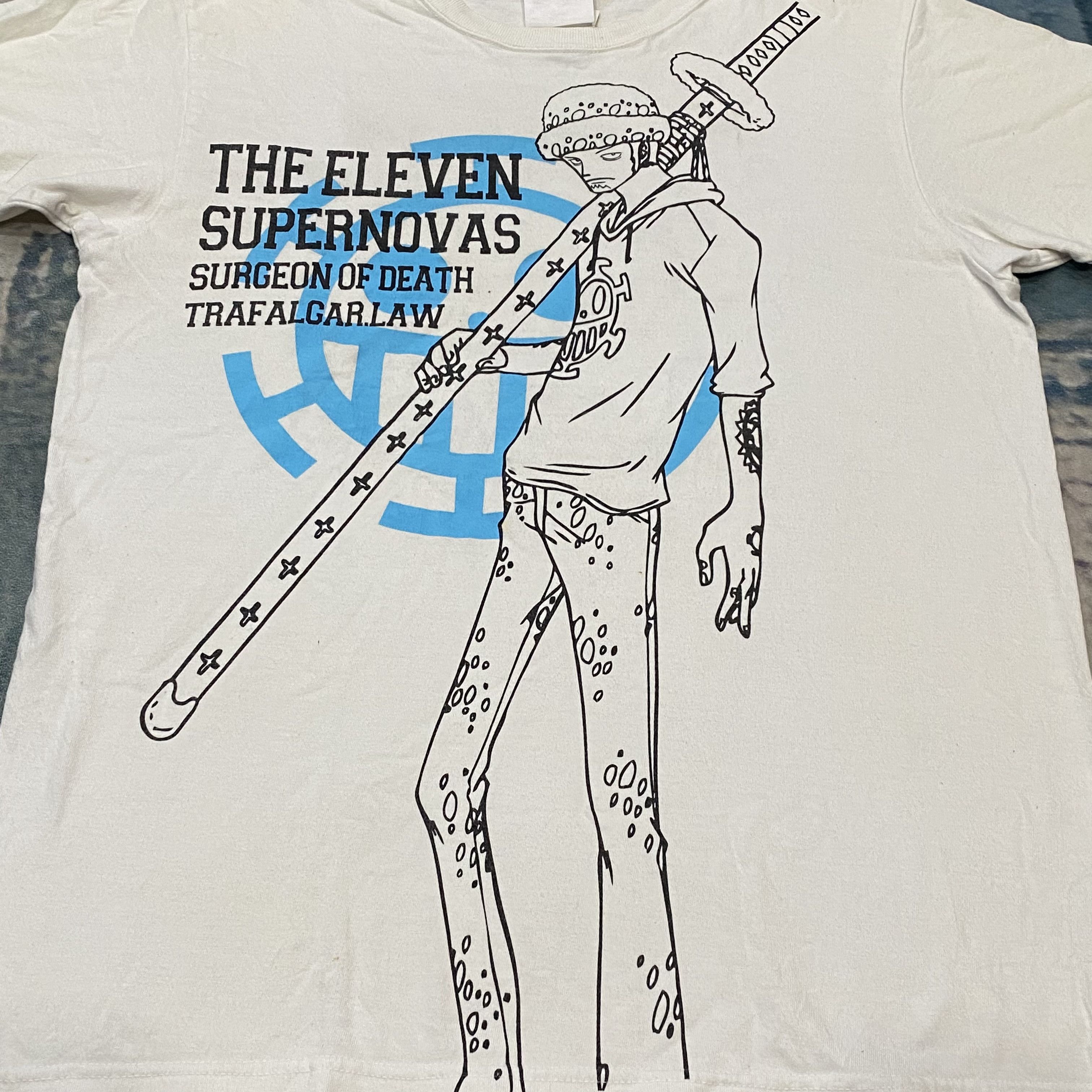 One Piece Trafalgar Law One Piece anime overprint tee Size US M / EU 48-50 / 2 - 2 Thumbnail