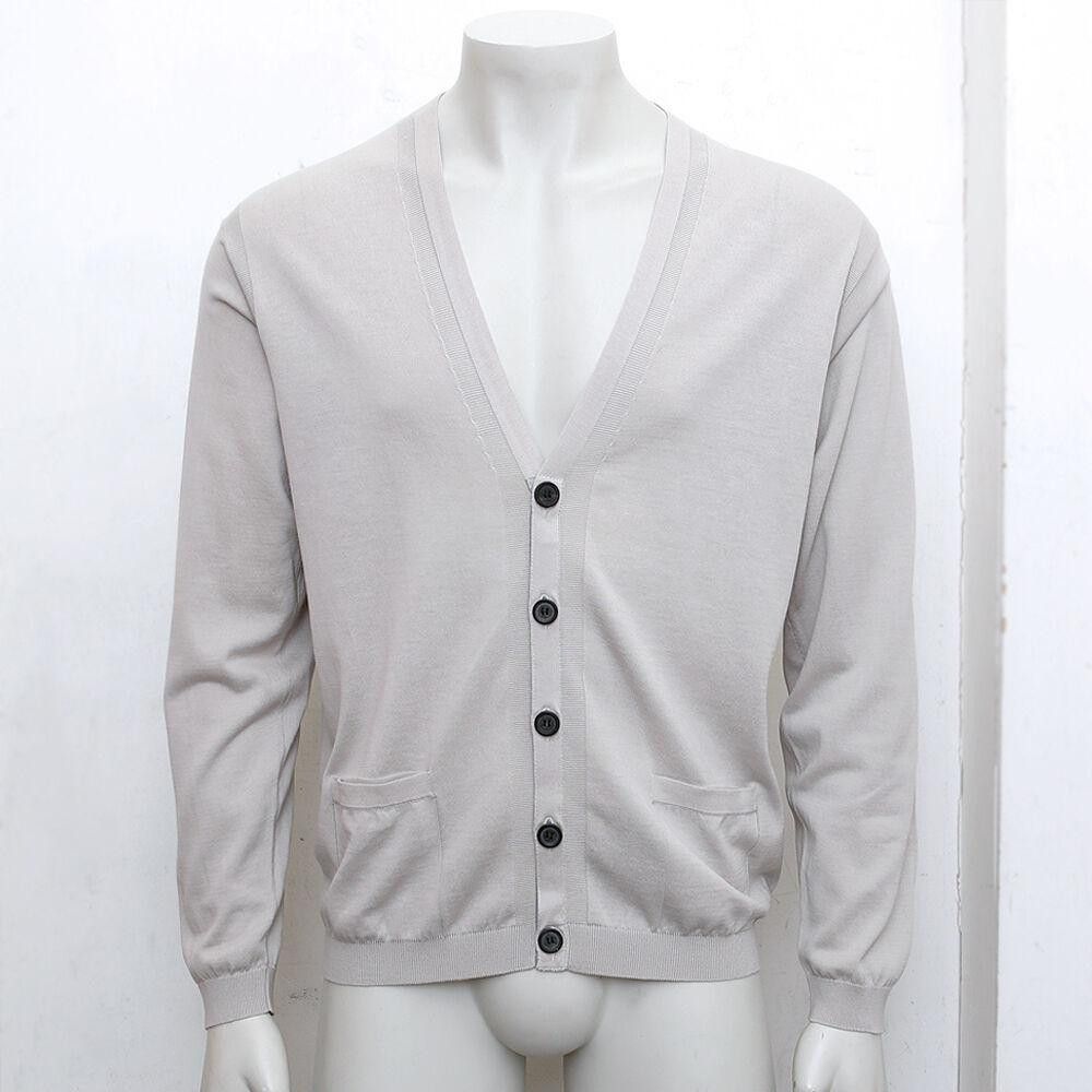 Beige Wool Buttoned Cardigan Knitwear Top Success