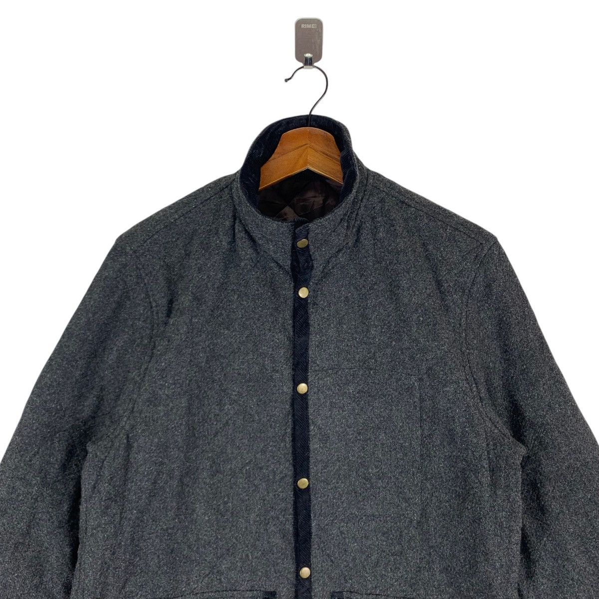 Global Work VINTAGE GLOBAL WORK QUILTED WOOL SNAP BUTTON Size US M / EU 48-50 / 2 - 4 Thumbnail
