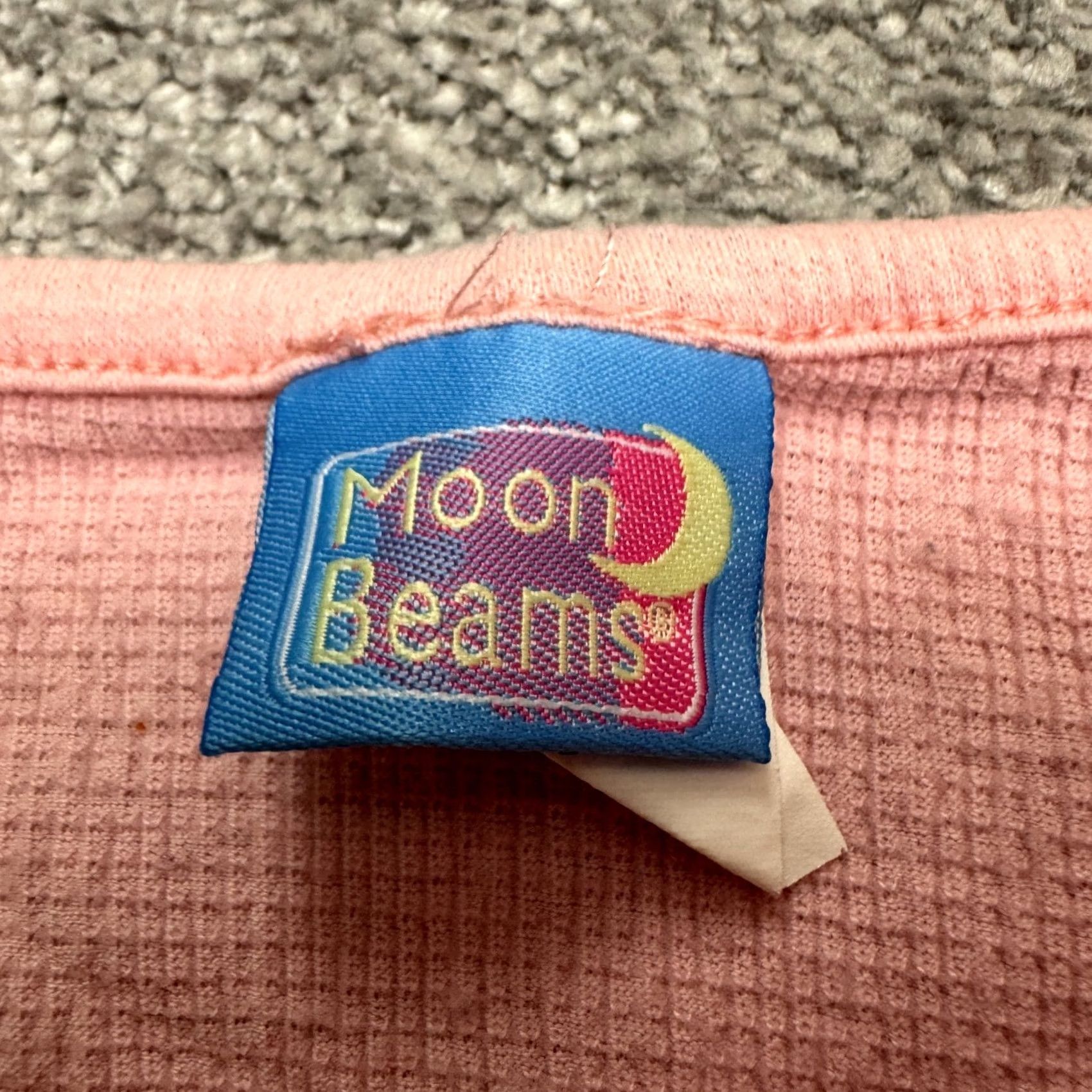 Haband Haband Moon Beams Textured Waffle Knit Basic T-Shirt Womens L Pink Crew Tee Shirt Short Sleeve Casual Size L / US 10 / IT 46 - 4 Thumbnail