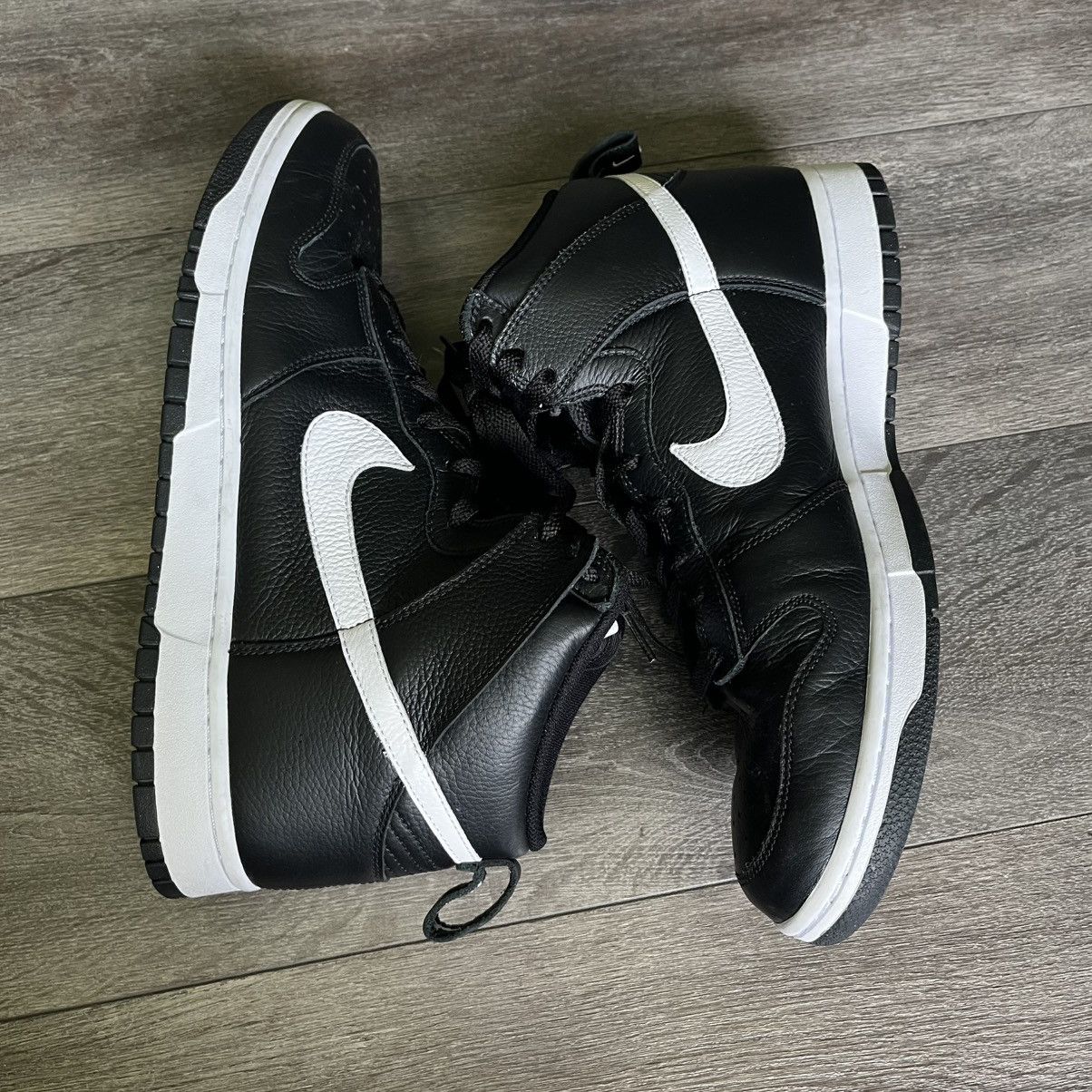 Nike Dunk High By You iD Custom Black/White Shoes Men's 12