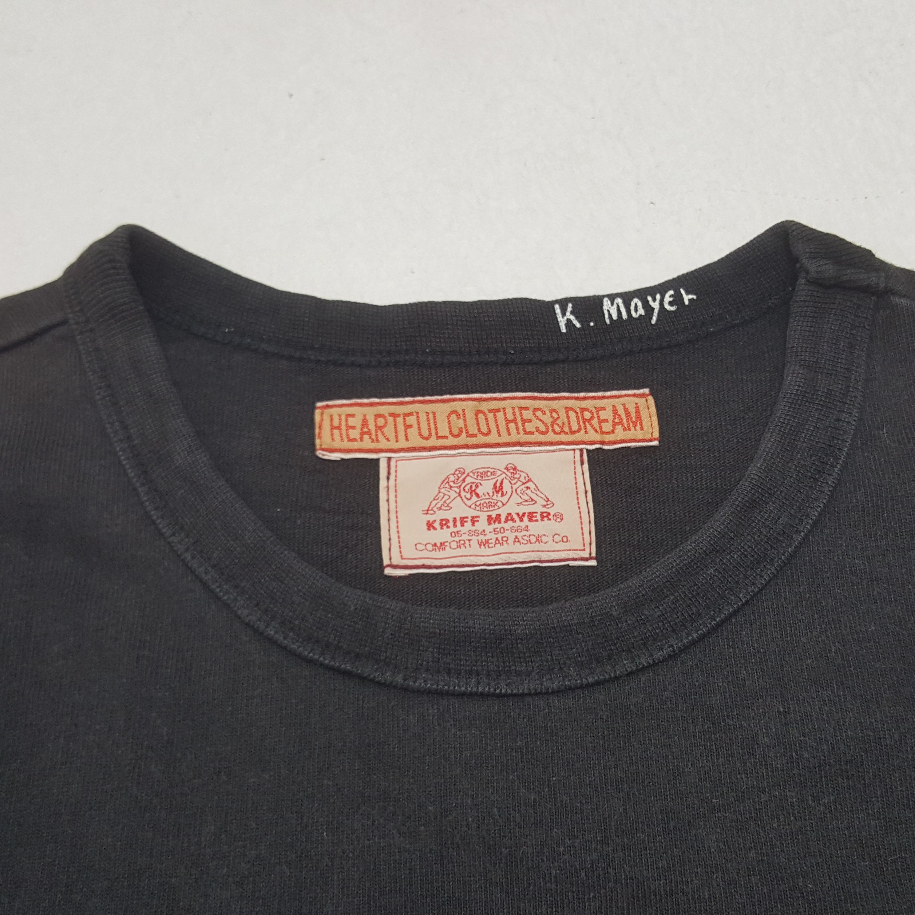 Other Vintage Kriff Mayer Japanese Brand Tshirt RR18 Size US L / EU 52-54 / 3 - 4 Thumbnail
