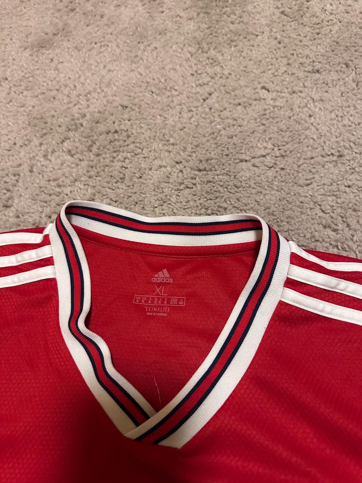 Adidas ARSENAL 2019 2020 HOME FOOTBALL SHIRT SOCCER JERSEY ADIDAS Size US XL / EU 56 / 4 - 4 Thumbnail
