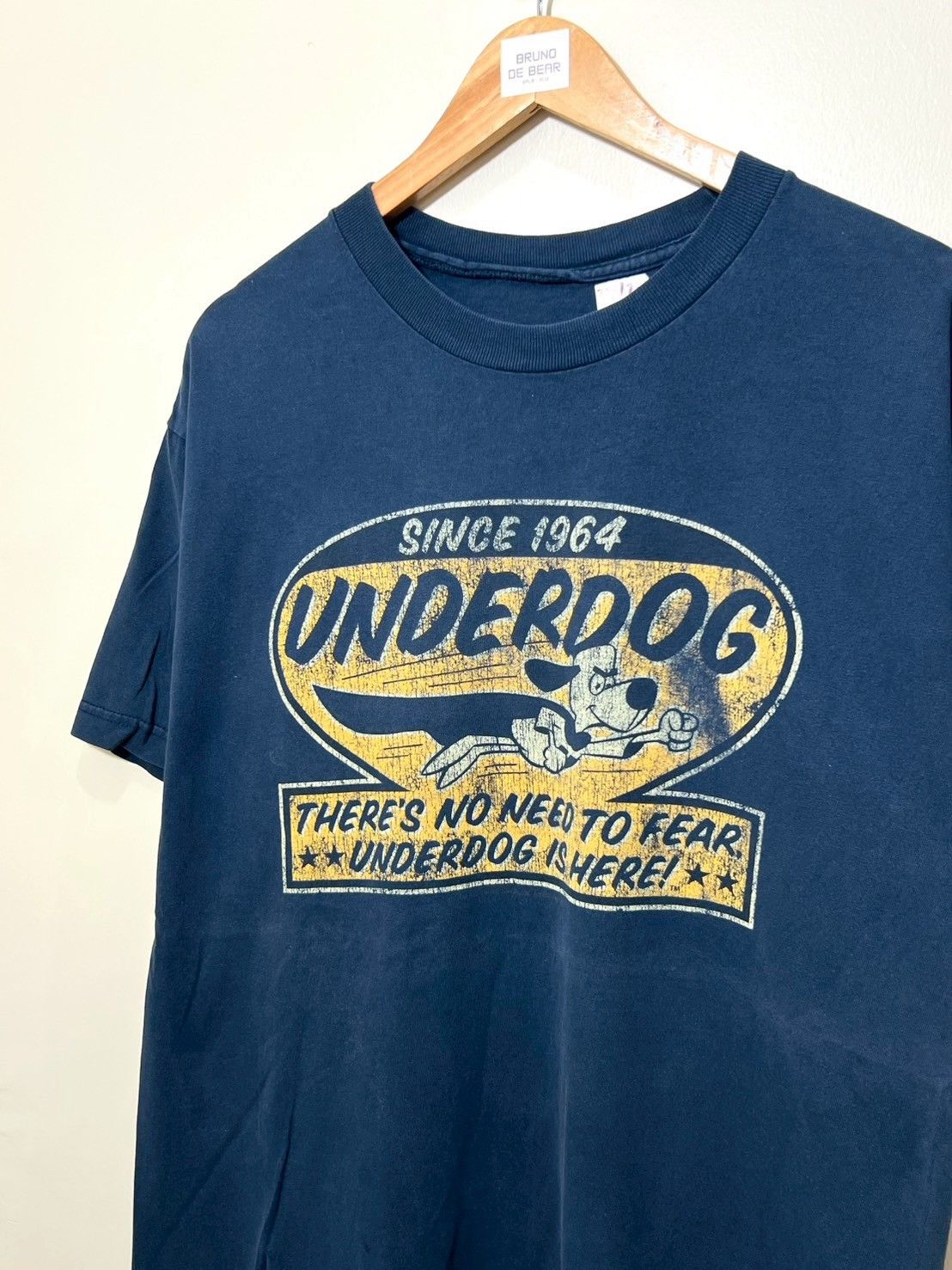 Vintage Vintage Underdog shirt bnz01 Size US L / EU 52-54 / 3 - 1 Thumbnail