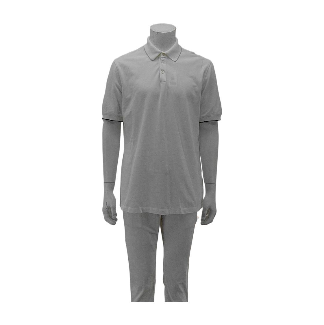 Brunello Cucinelli Brunello Cucinelli White Cotton Polo Size XXL Size US XXL / EU 58 / 5 - 1 Thumbnail