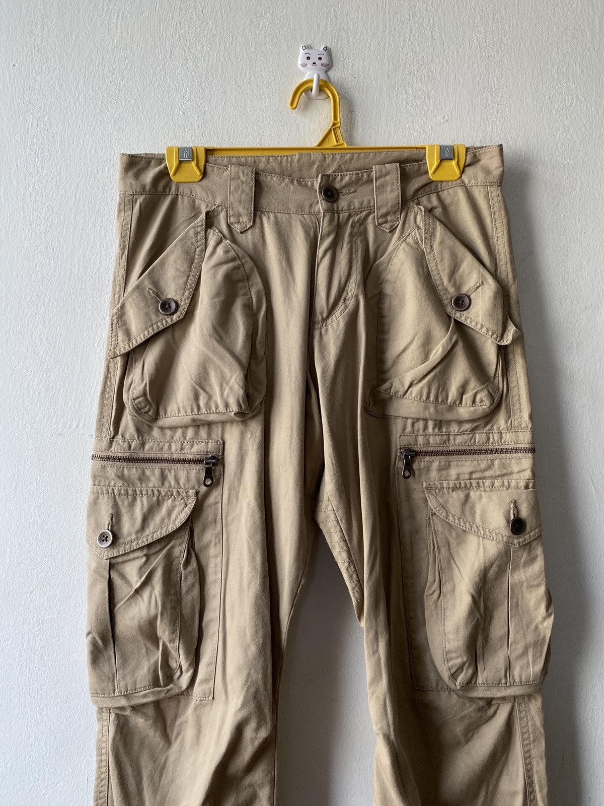 Japanese Brand Japanese Brand De Plus Tete Homme Multipocket Cargo Pant Size US 29 - 3 Thumbnail