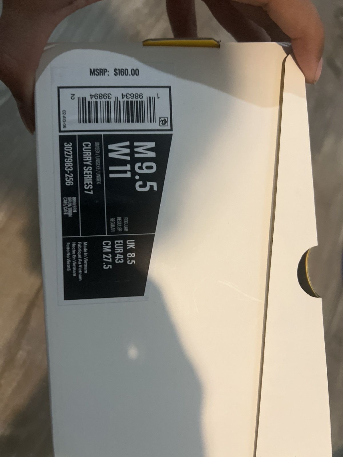 Under Armour Curry Series 7 Size US 9.5 / EU 42-43 - 8 Thumbnail