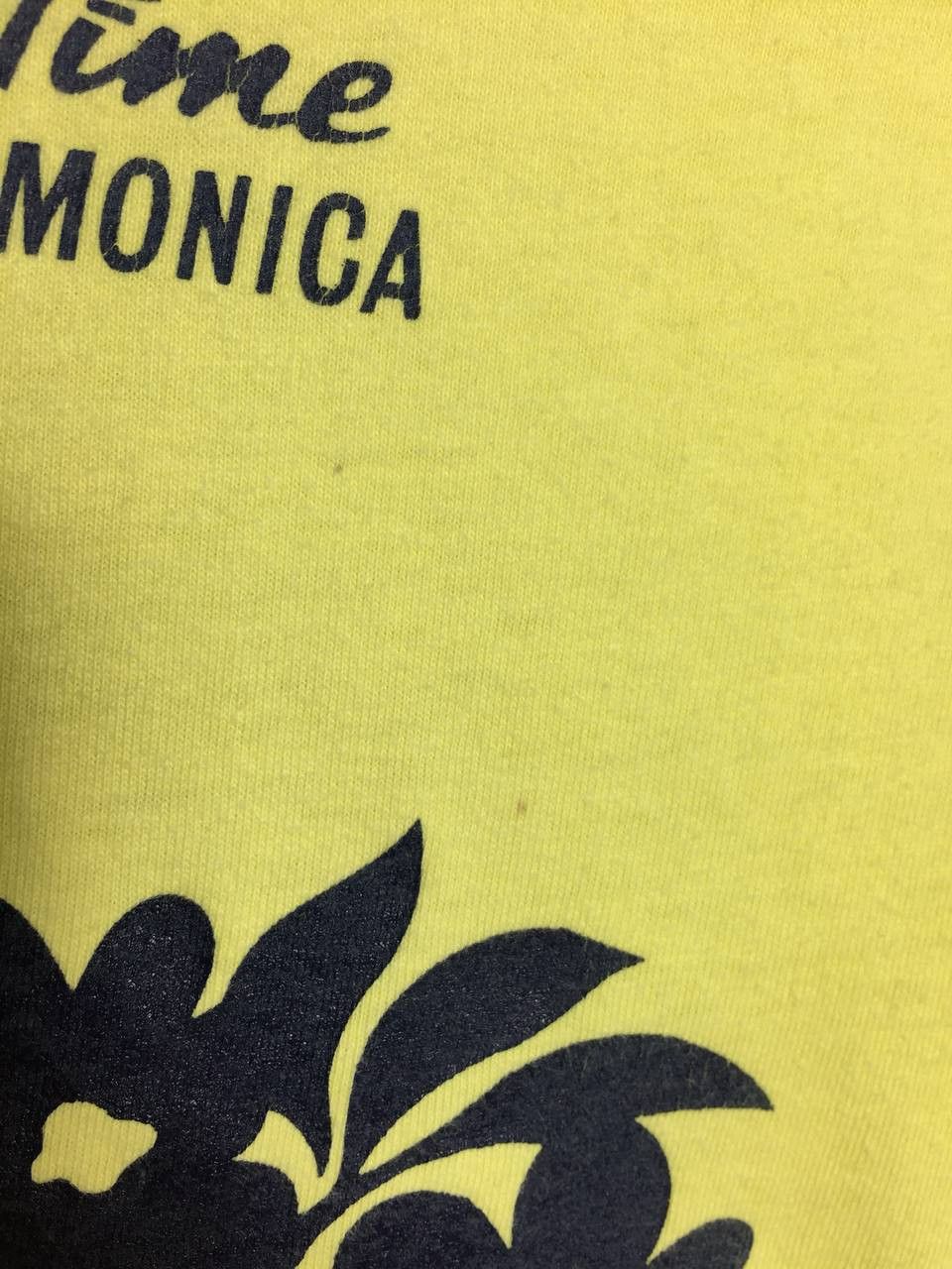 Vintage Vtg Hi Time Santa Monica Floral Pattern Graphic Tee Size US L / EU 52-54 / 3 - 4 Thumbnail