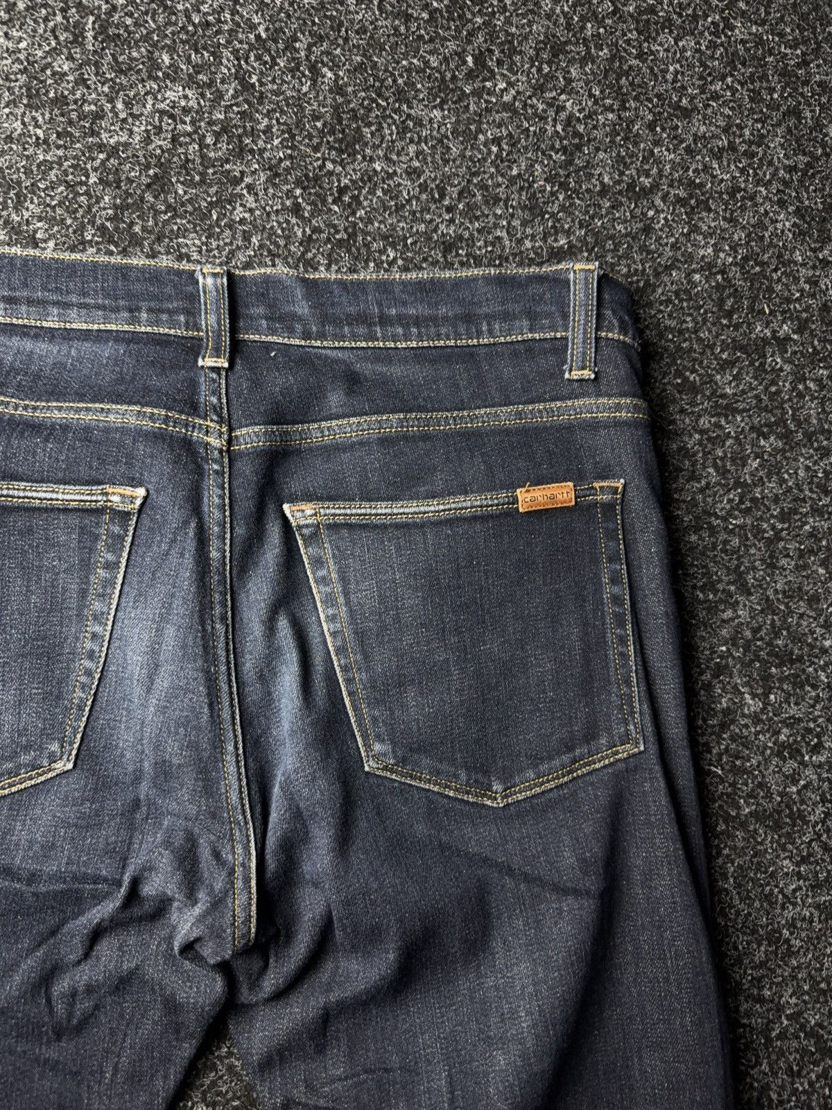 Carhartt Vintage 00s Y2K Carhartt Denim pants jeans Size US 32 / EU 48 - 10 Thumbnail