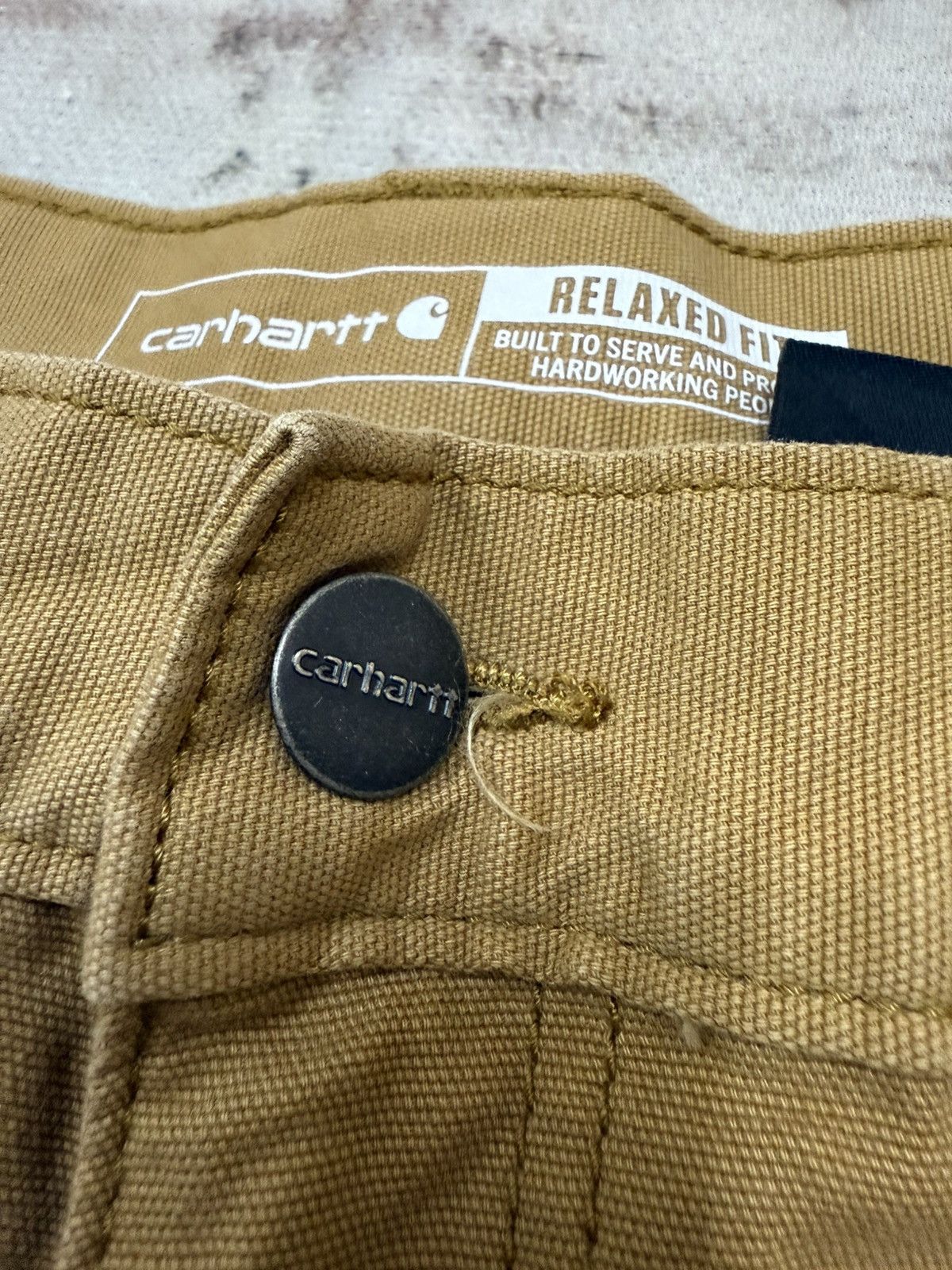 Carhartt Men’s Carhartt Rugged Flex Relaxed Fix Canvas Work Shorts Size US 44 / EU 60 - 6 Thumbnail