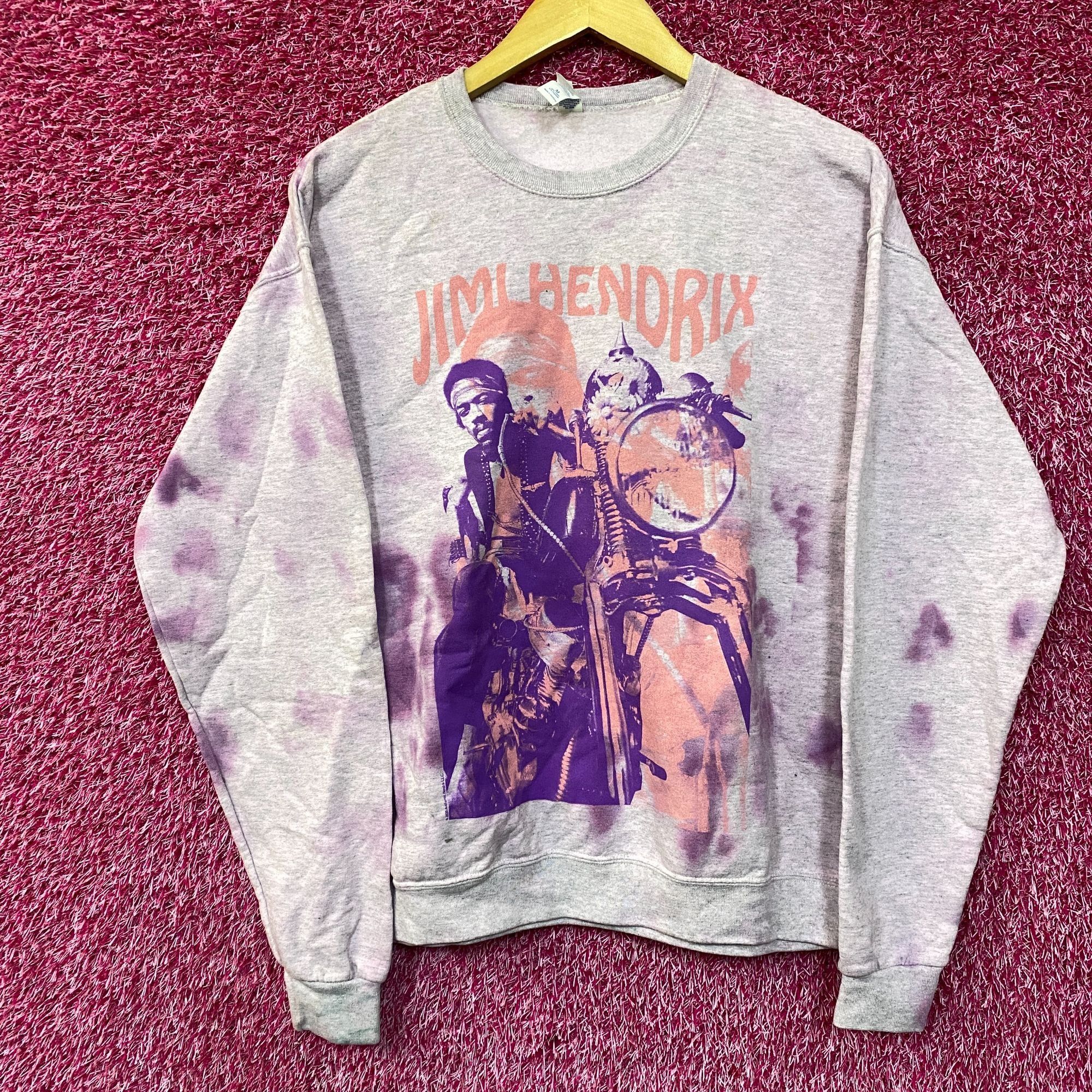 Jimi Hendrix Jimi Hendrix Purple Haze Rock Legend Crewneck Sweater Medium Size US M / EU 48-50 / 2 - 1 Thumbnail