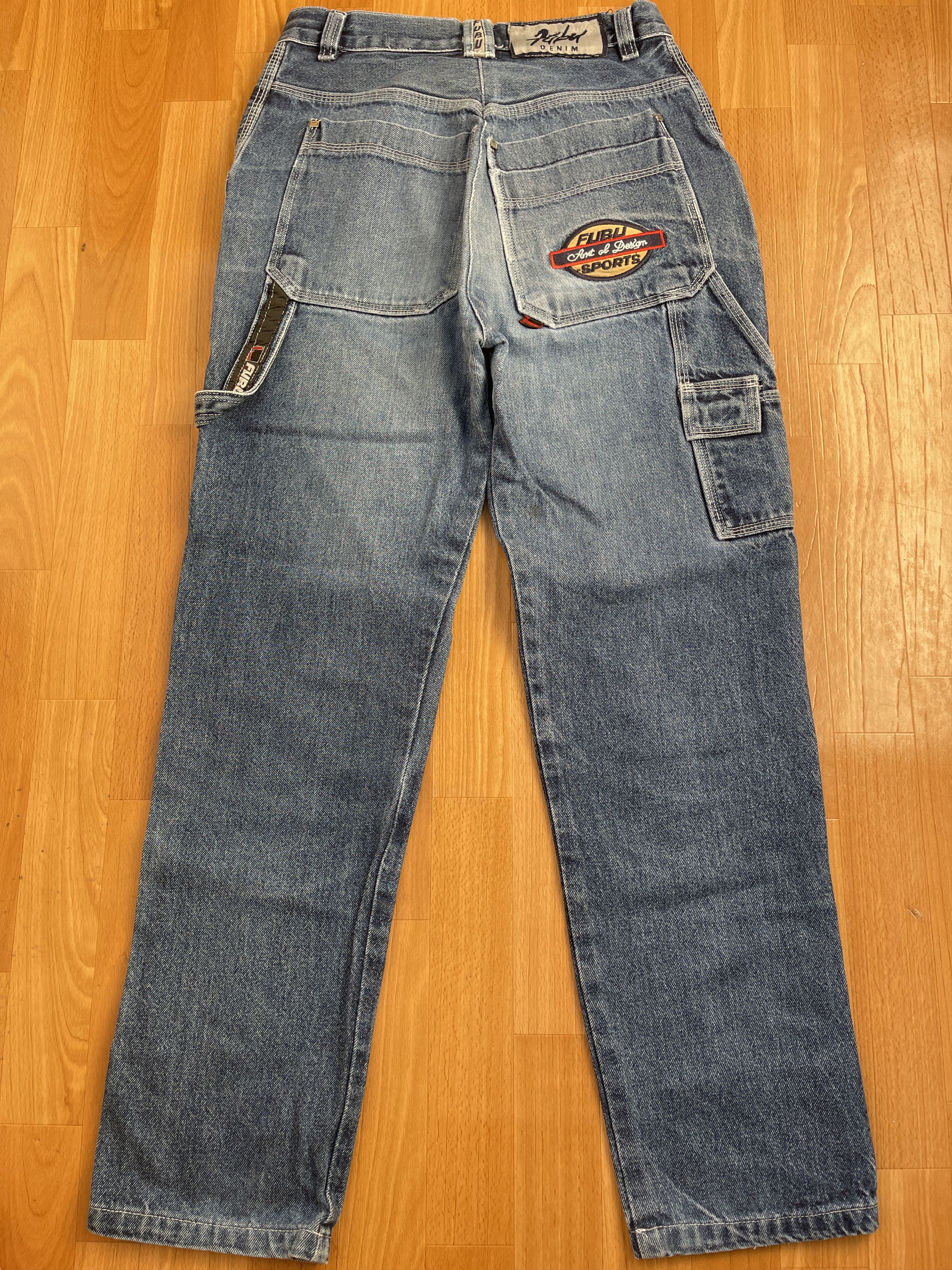 Fubu FUBU jeans, vintage baggy jeans, 90s hip hop skater Y2K 30 Size US 30 / EU 46 - 1 Thumbnail