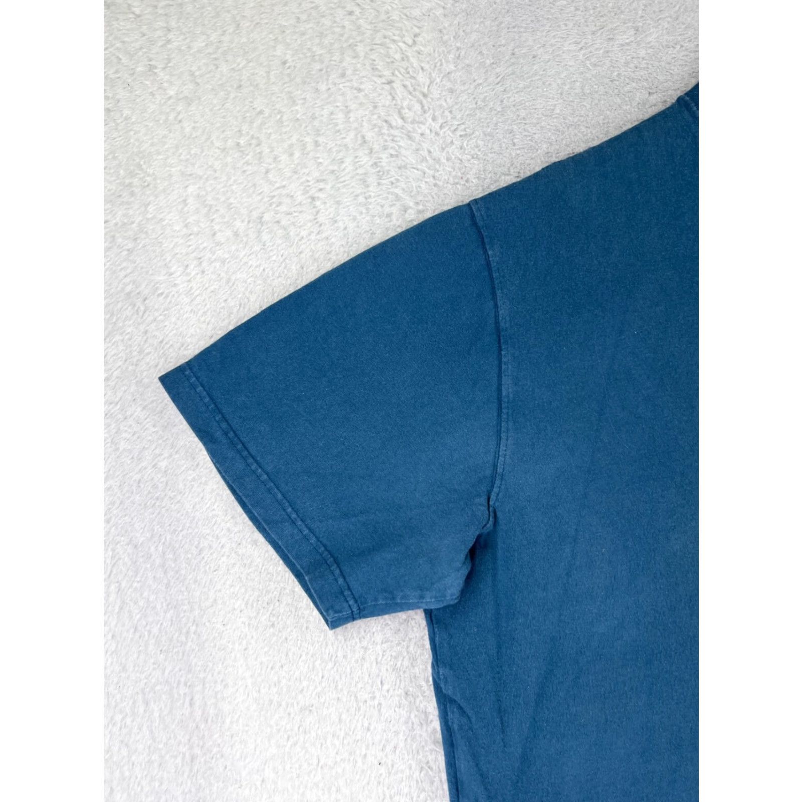 Carhartt Carhartt Mens T-Shirt 2XL Blue 100% Cotton Short Sleeve Crew Neck Pocket Jersey Logo Size US XXL / EU 58 / 5 - 3 Thumbnail
