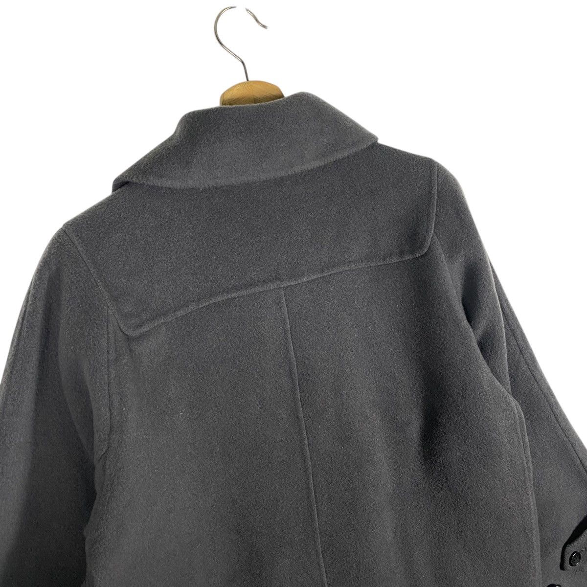 Uniqlo Comptoir Des Cotonniers Wool Blend Half Coat M Dark Grey Size US M / EU 48-50 / 2 - 12 Thumbnail