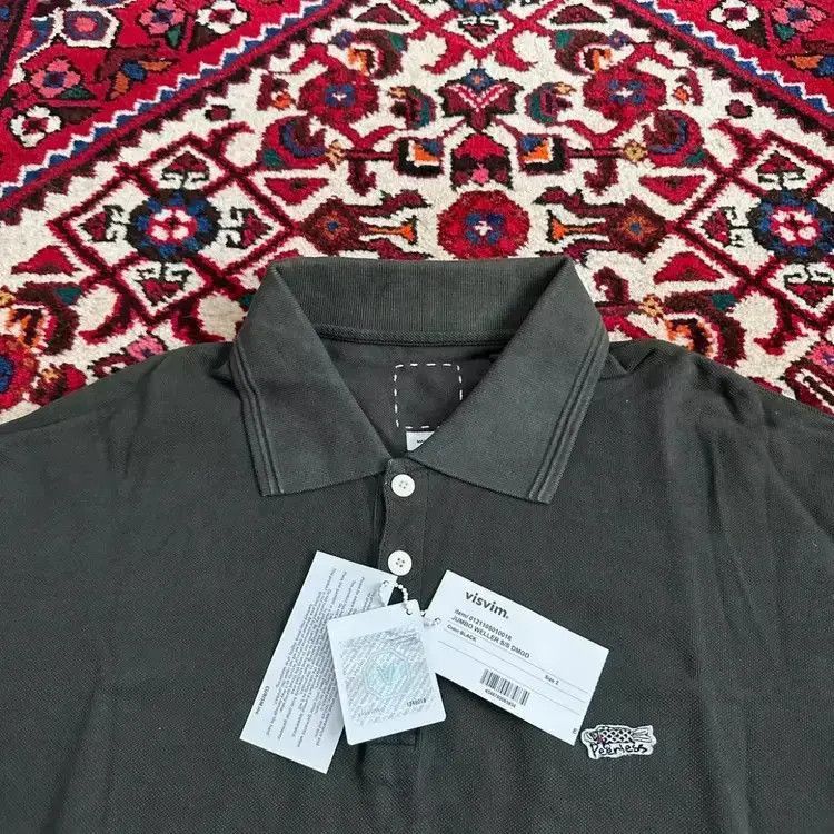 Visvim Visvim Visvim 21SS Jumbo Weller Polo-2506 Size US M / EU 48-50 / 2 - 2 Thumbnail