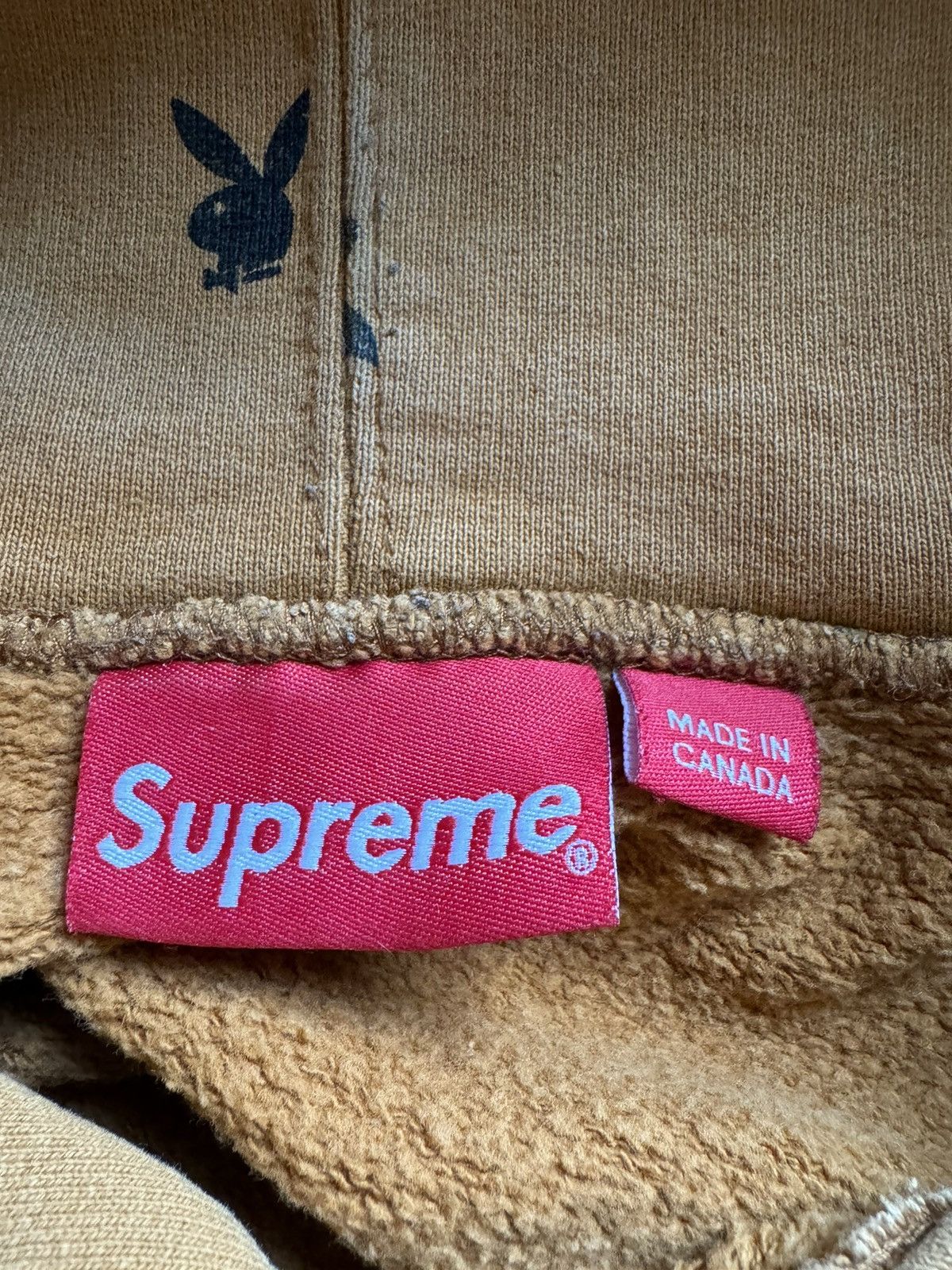 Playboy × Supreme Supreme x playboy F/W 15 bunny hoodie Size US XL / EU 56 / 4 - 3 Thumbnail