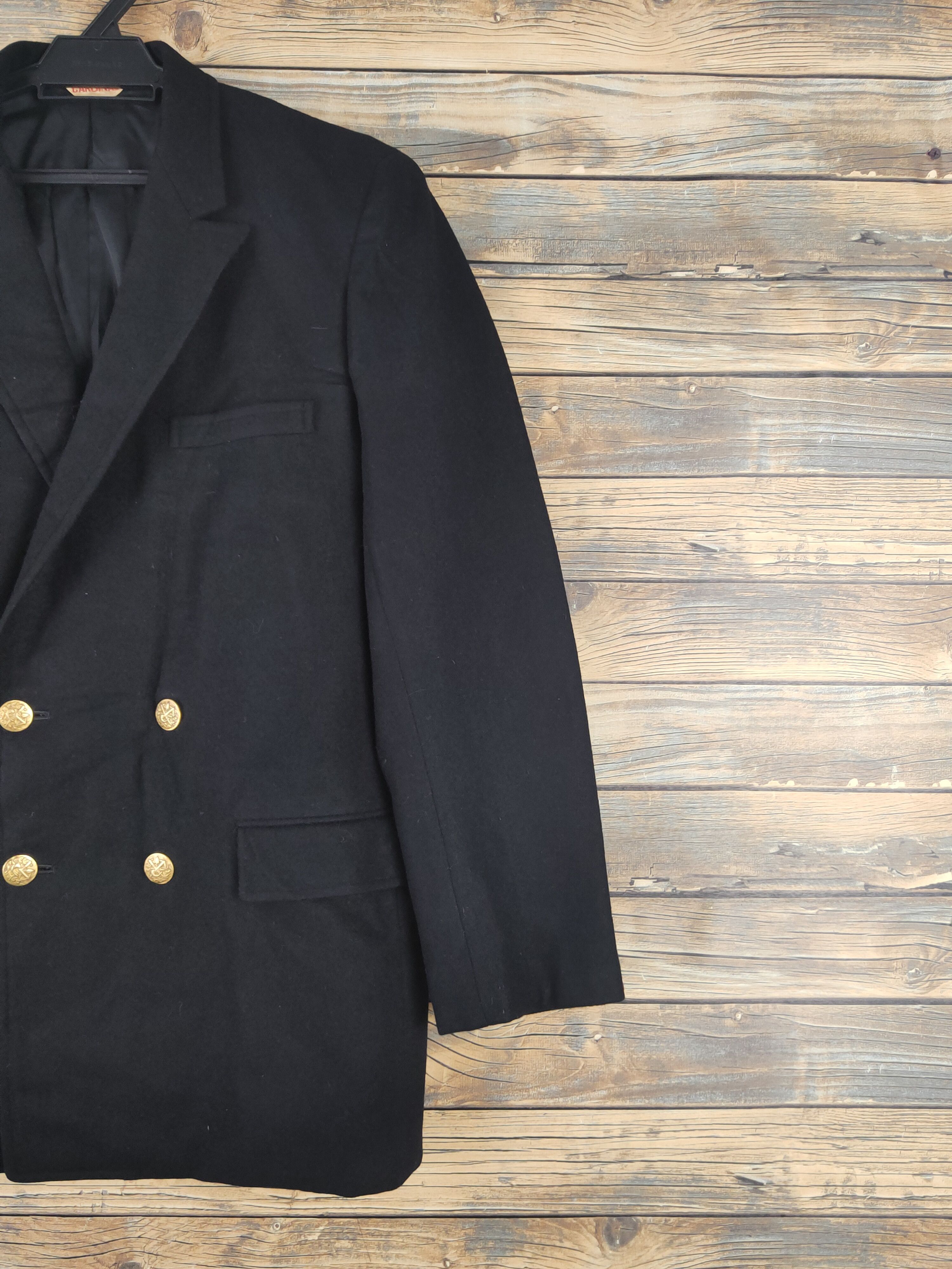 Vintage Vintage Collection by Cardinal Black Wool Pea Coats Size US L / EU 52-54 / 3 - 4 Thumbnail