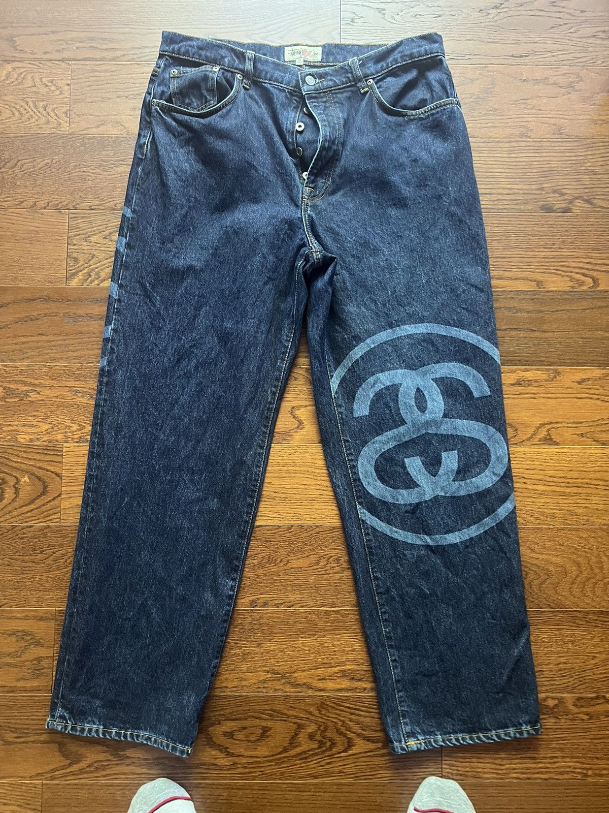 image of Stussy Ss Link Denim Jeans, Men's (Size 34)