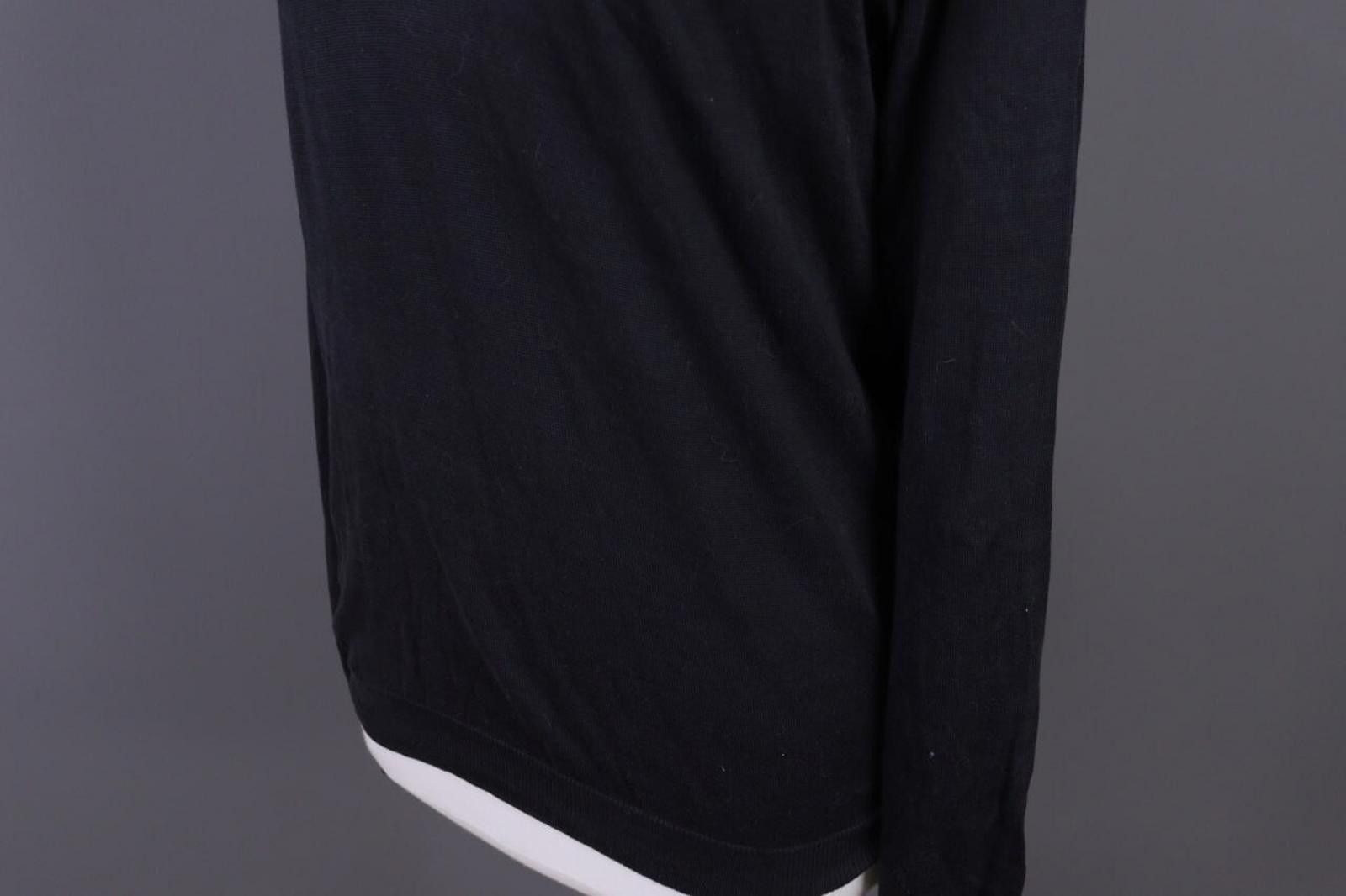 J.Crew J.Crew Black V-Neck Jumper Knit Sweater Size M Size M / US 6-8 / IT 42-44 - 9 Thumbnail
