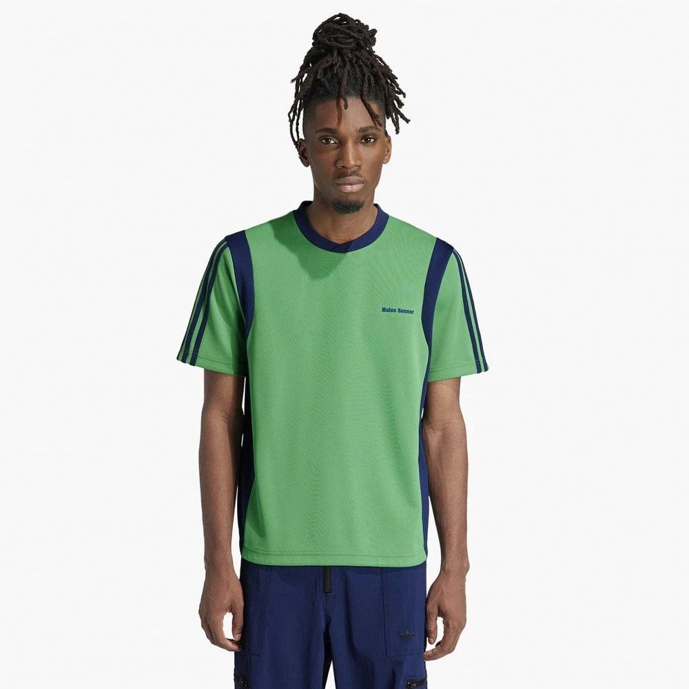 Adidas × Wales Bonner ADIDAS X WALES BONNER FOOTBALL TEE VIVID GREEN IT9782 SZ S Size US S / EU 44-46 / 1 - 1 Thumbnail