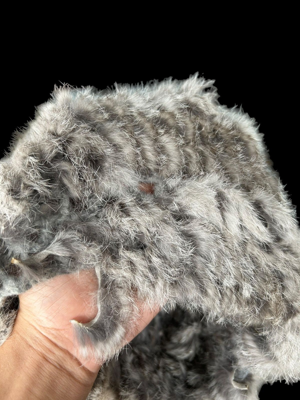 14th Addiction × Hysteric Glamour × Japanese Brand Japanese Brand Mohair Faux Fur Beanie Hats Size ONE SIZE - 7 Thumbnail