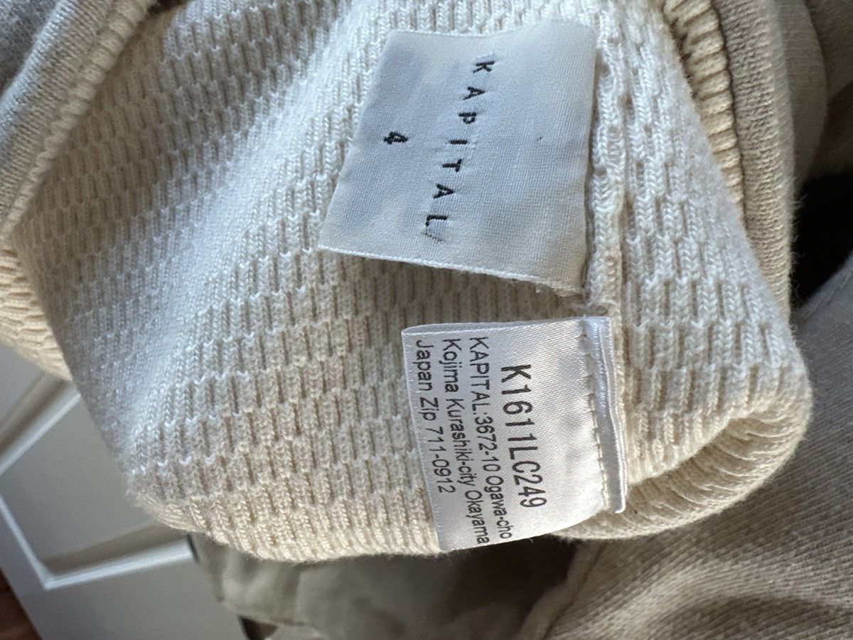 Kapital Kapital waffle knit turtleneck Size US XL / EU 56 / 4 - 6 Thumbnail