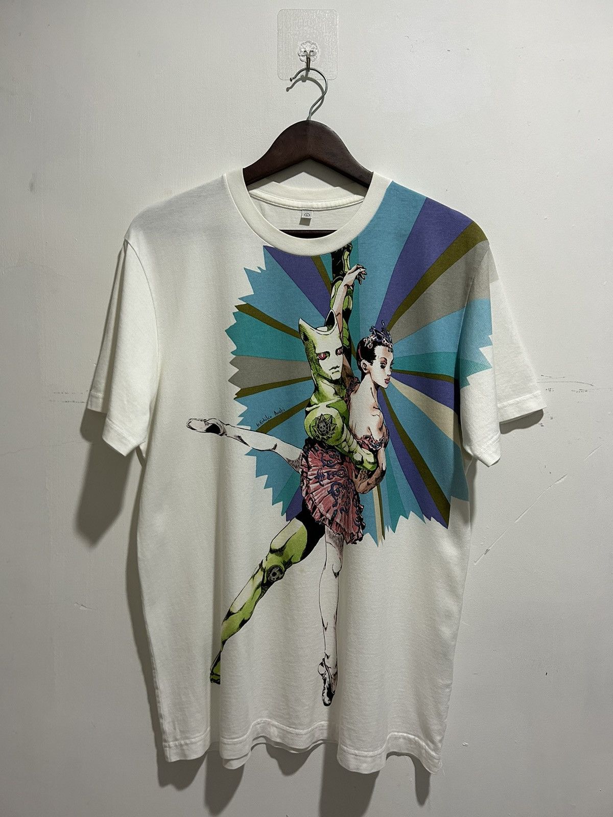 Anime Vintage Jojo Bizzare Adventure Killer Queen Anime Tshirt Size US L / EU 52-54 / 3 - 3 Thumbnail