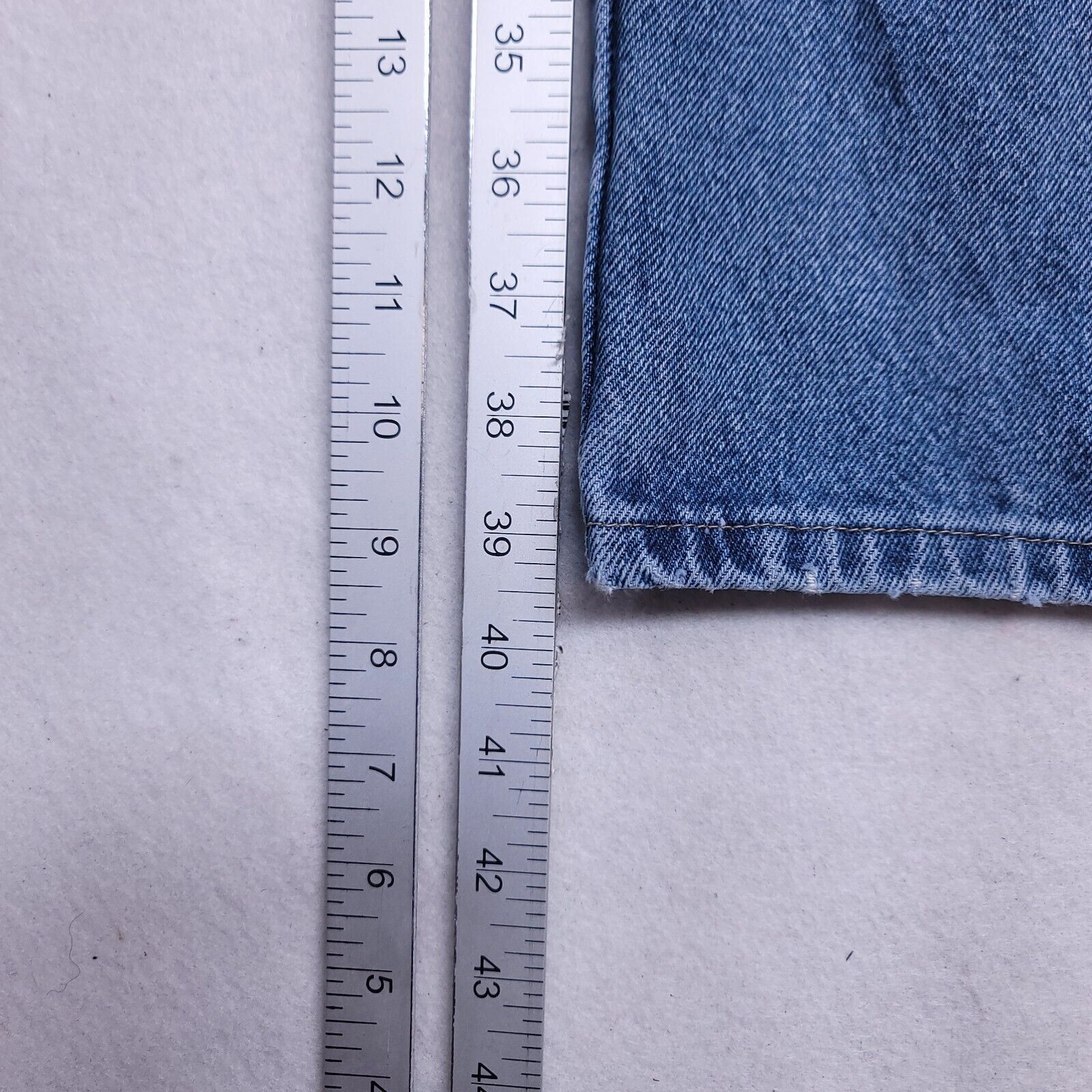 Wrangler Wrangler Casual Button Zip Denim Jeans Mens Size 33x30 Blue Size US 33 - 8 Thumbnail